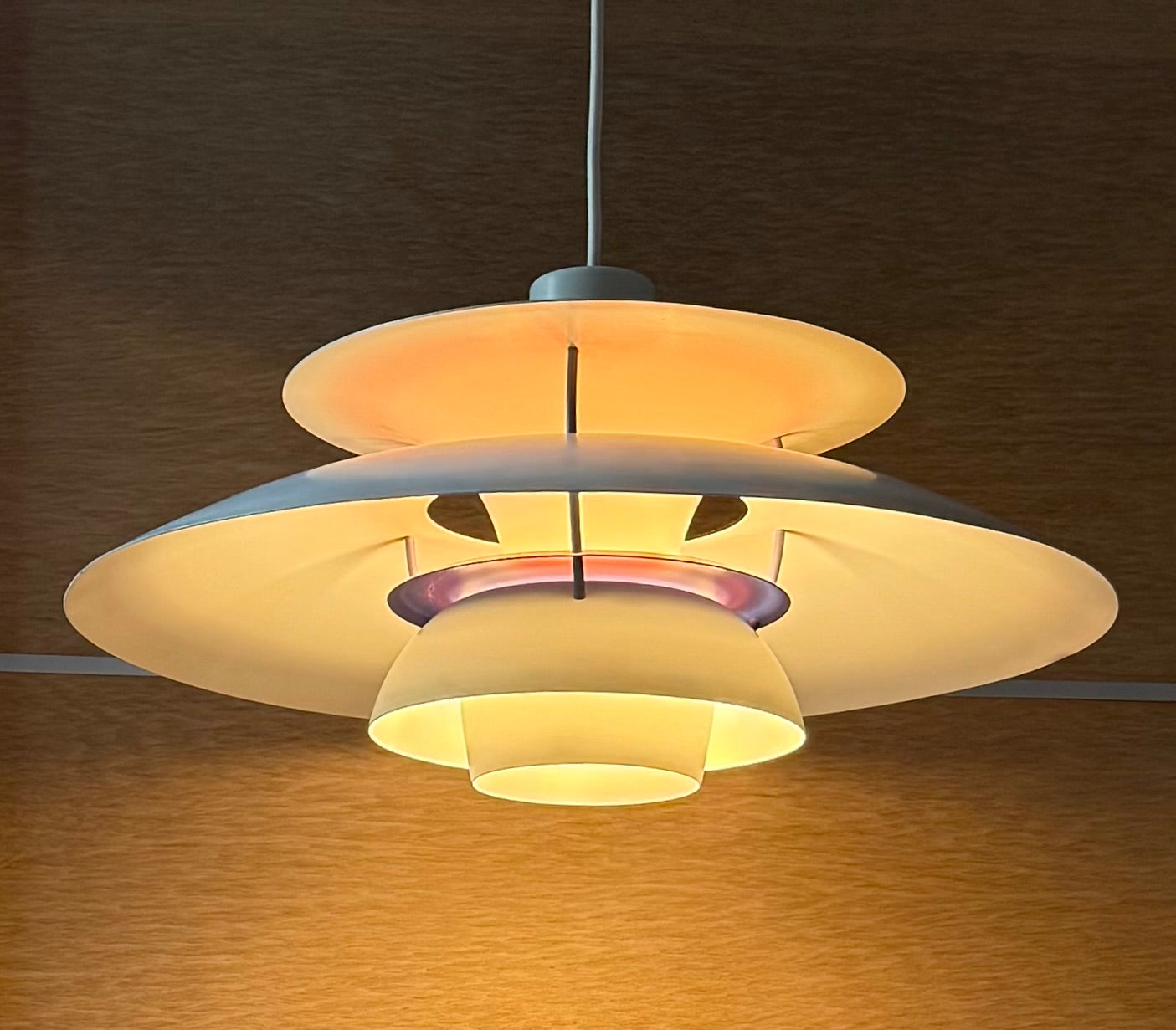 Original PH 5 pendant lamp. Poul Henningsen for Louis Poulsen