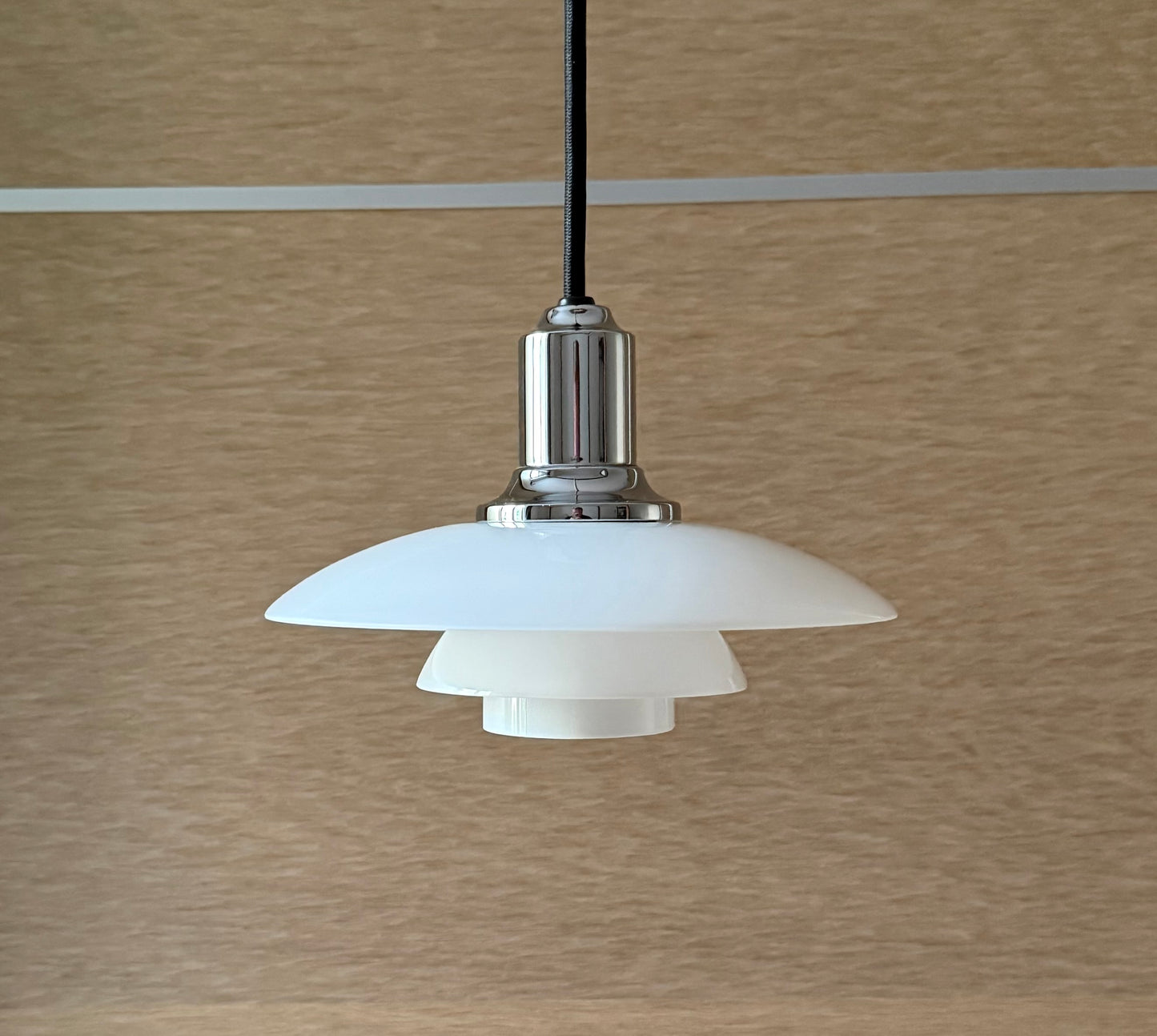 Original PH 2/1 pendant lamp. Poul Henningsen for Louis Poulsen