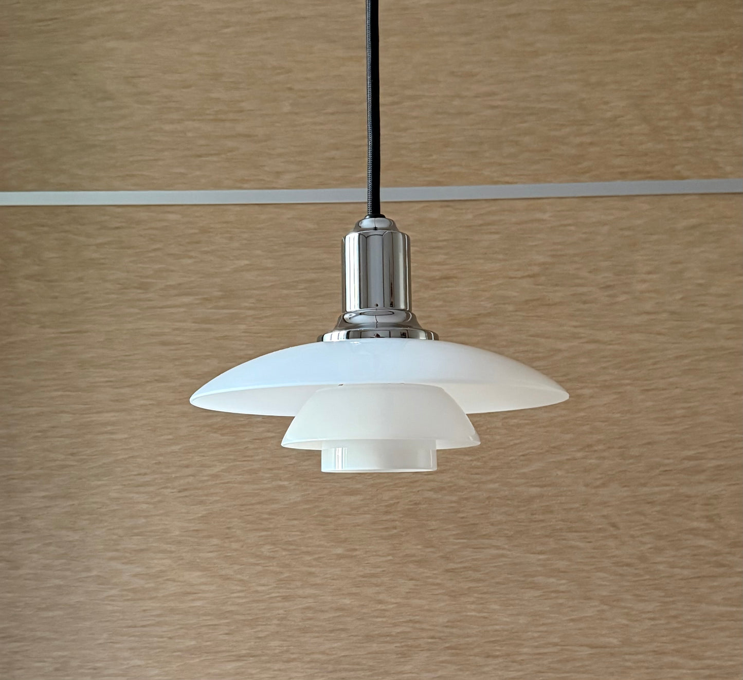 Original PH 2/1 pendant lamp. Poul Henningsen for Louis Poulsen