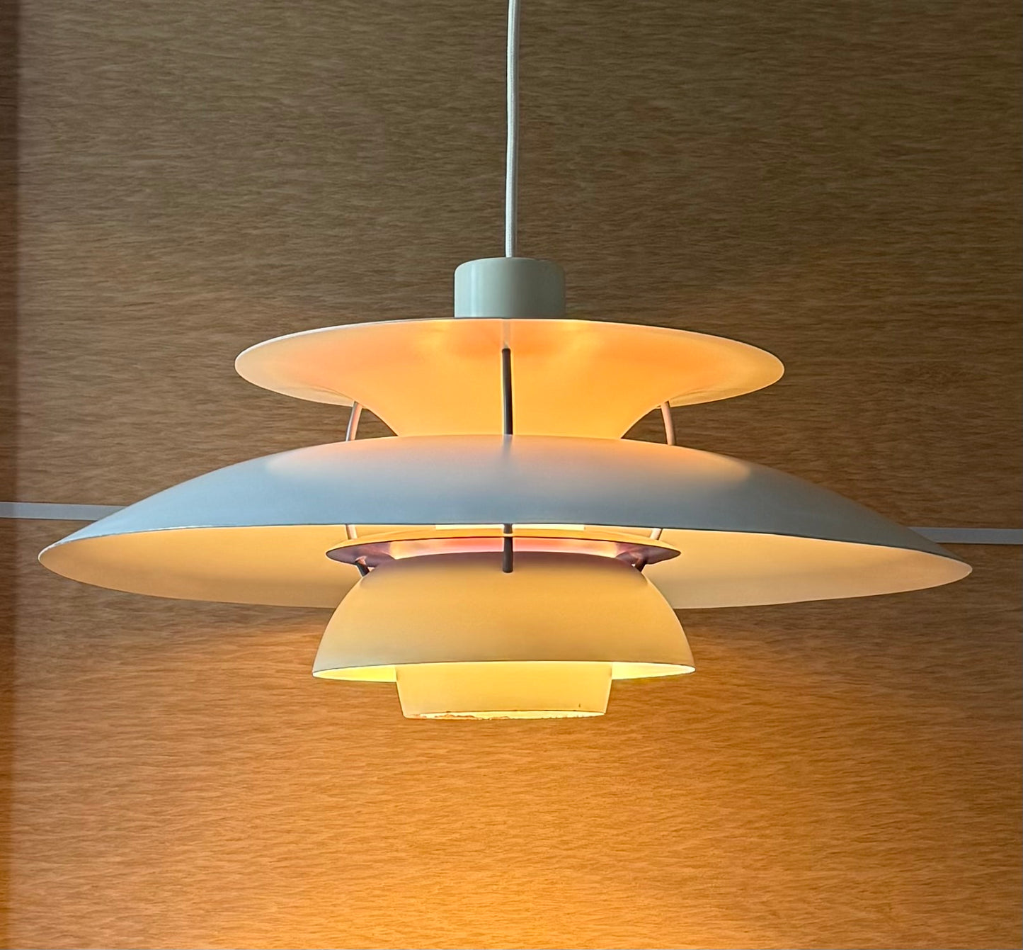 Original PH 5 pendant lamp. Poul Henningsen for Louis Poulsen