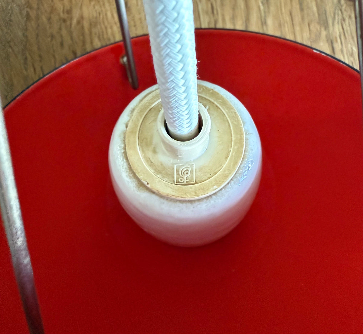 Original Flowerpot VP1 pendant lamp. Verner Panton for Louis Poulsen