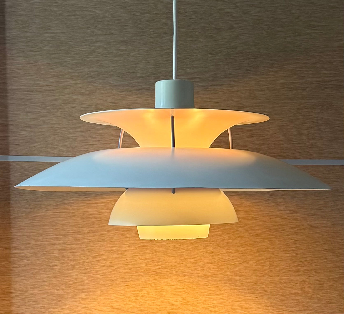 Original PH 5 pendant lamp. Poul Henningsen for Louis Poulsen