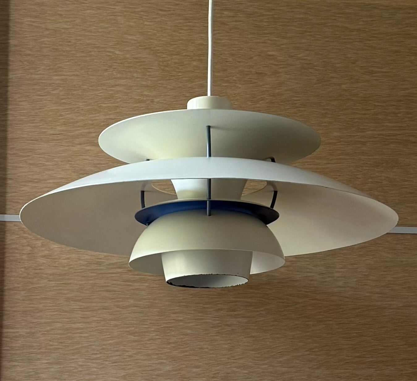 Original PH 5 pendant lamp. Poul Henningsen for Louis Poulsen