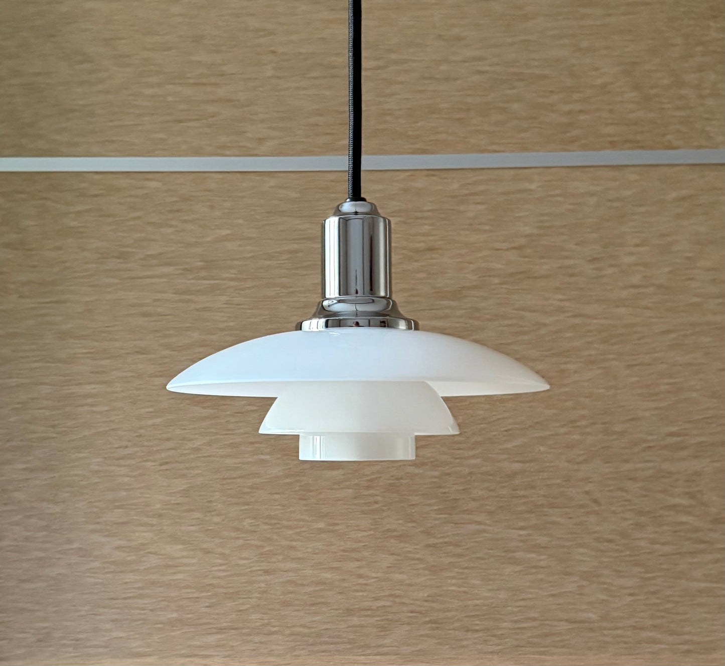 Original PH 2/1 pendant lamp. Poul Henningsen for Louis Poulsen