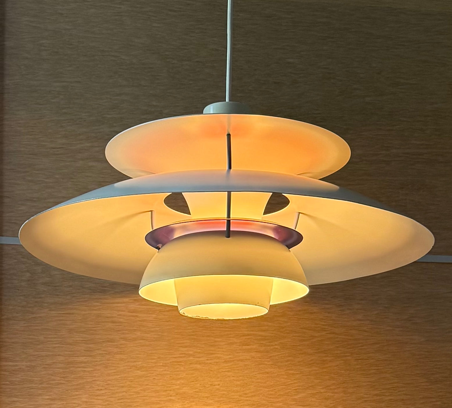 Original PH 5 pendant lamp. Poul Henningsen for Louis Poulsen