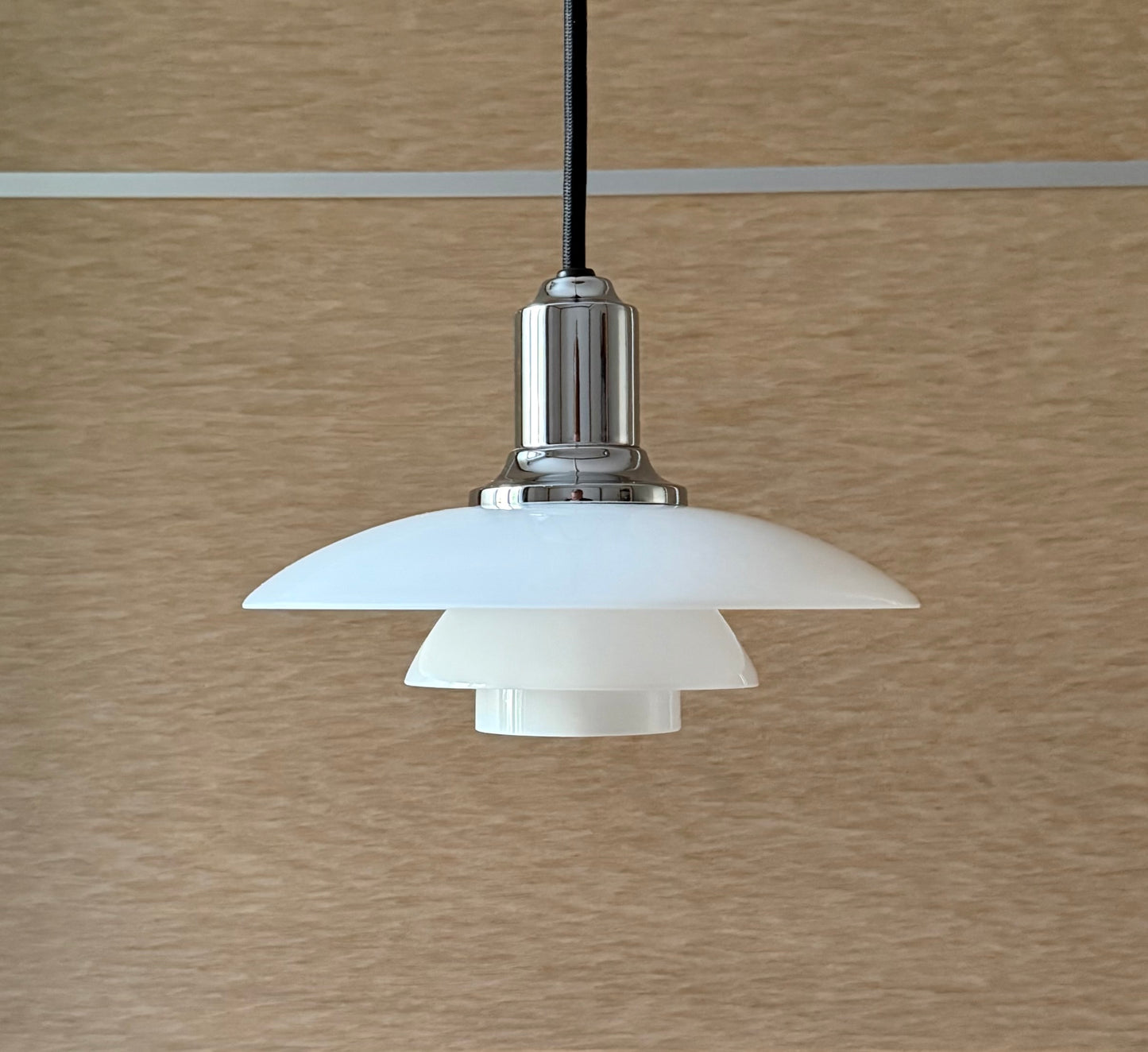 Original PH 2/1 pendant lamp. Poul Henningsen for Louis Poulsen