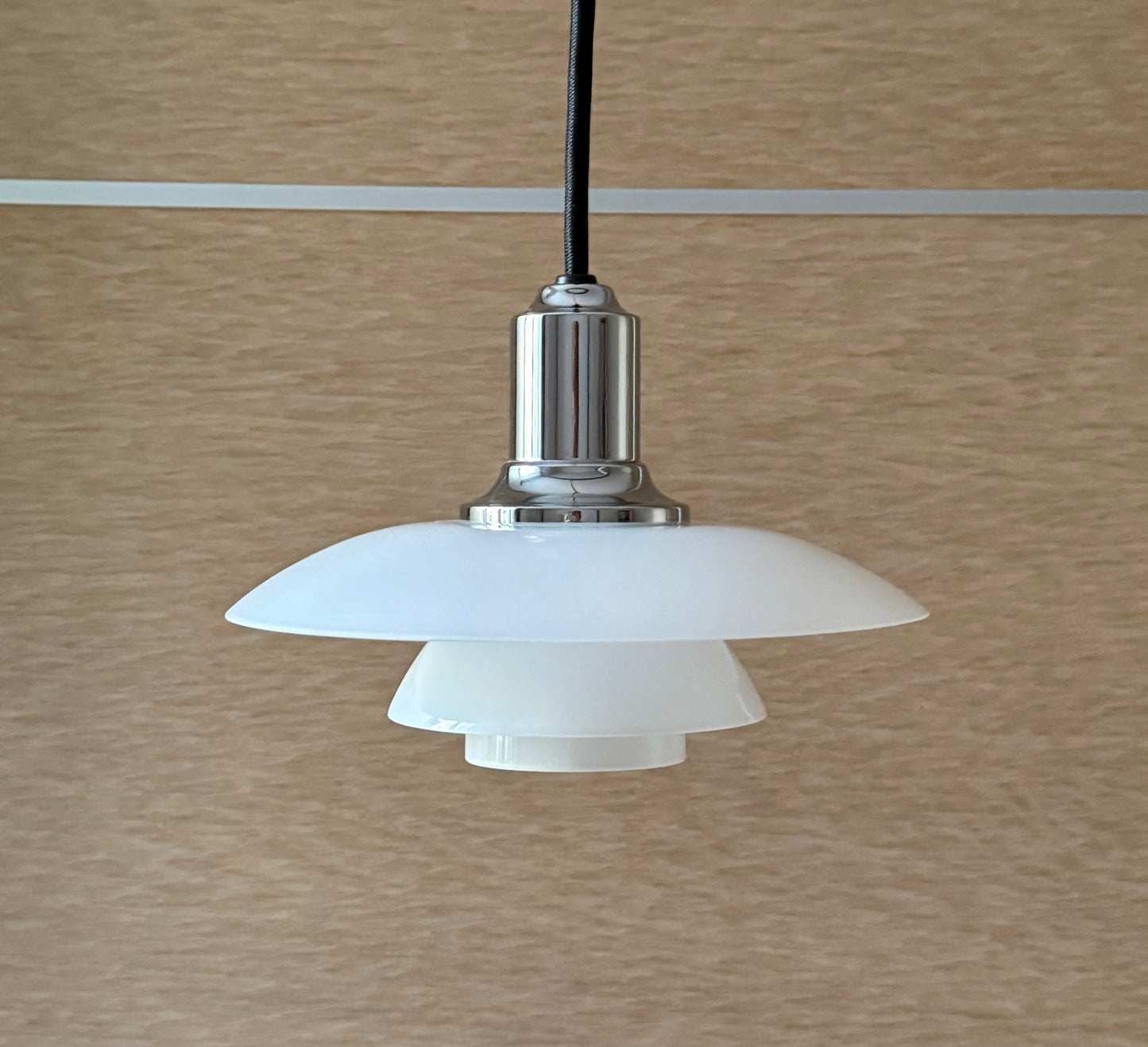 Original PH 2/1 pendant lamp. Poul Henningsen for Louis Poulsen