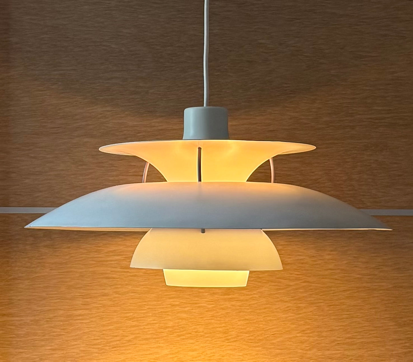 Original PH 5 pendant lamp. Poul Henningsen for Louis Poulsen