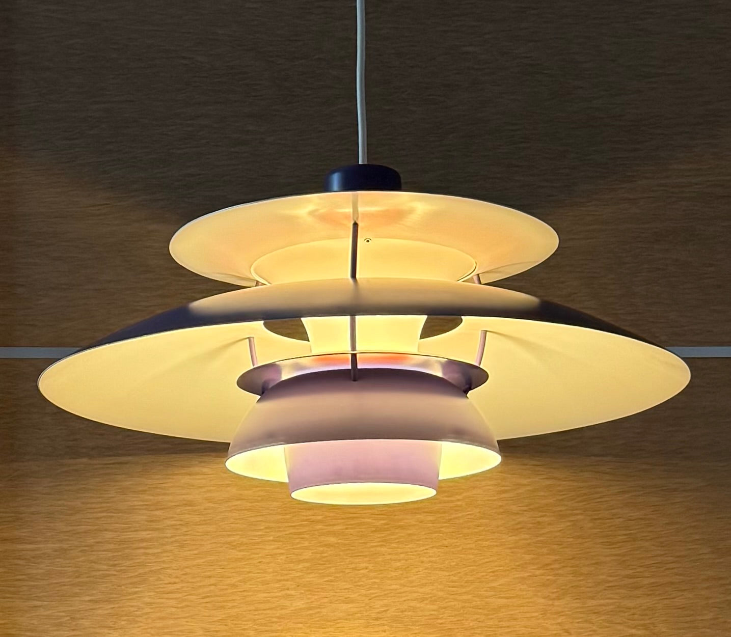 Original PH 5 pendant lamp. Poul Henningsen for Louis Poulsen