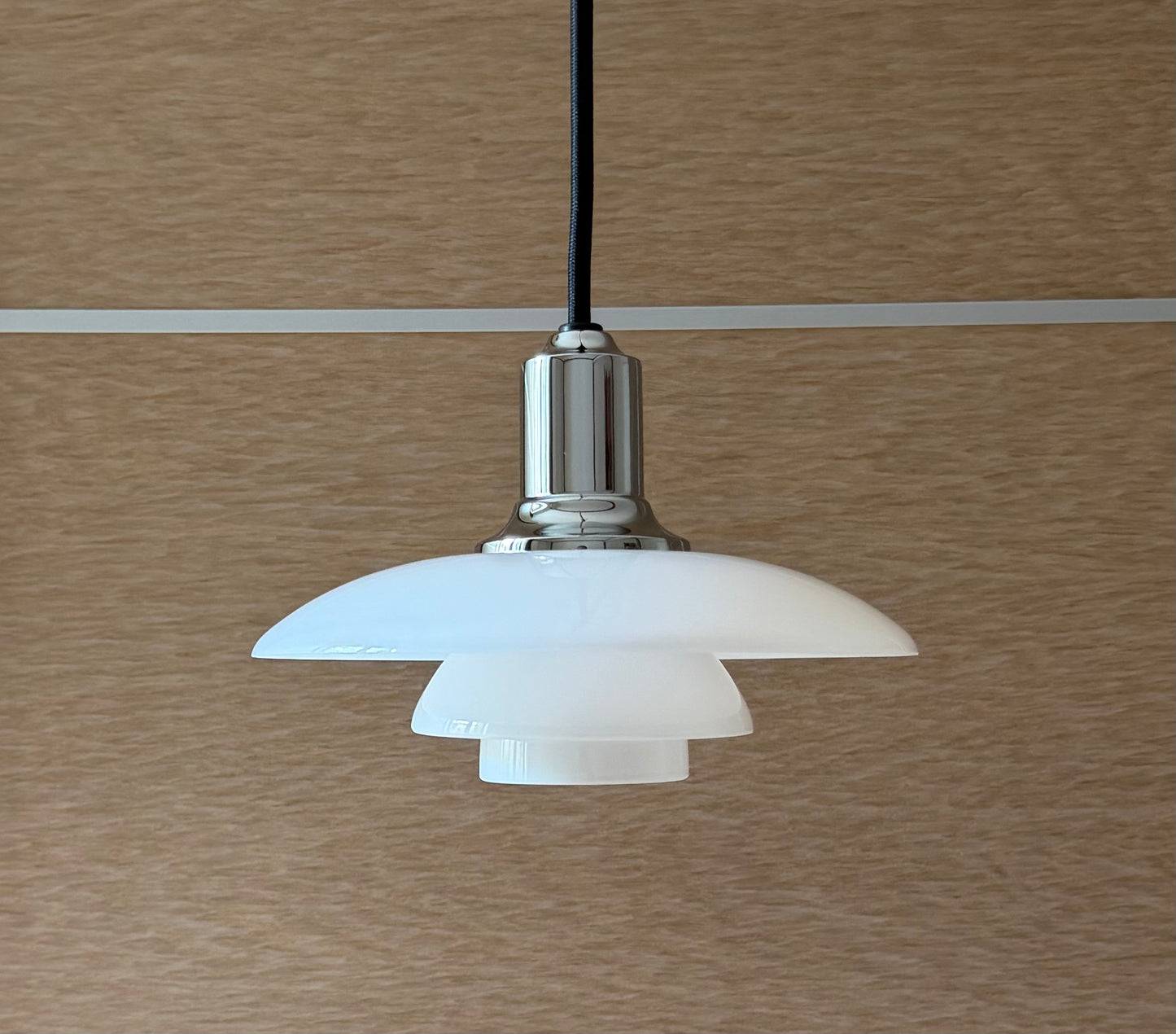 Original PH 2/1 pendant lamp. Poul Henningsen for Louis Poulsen