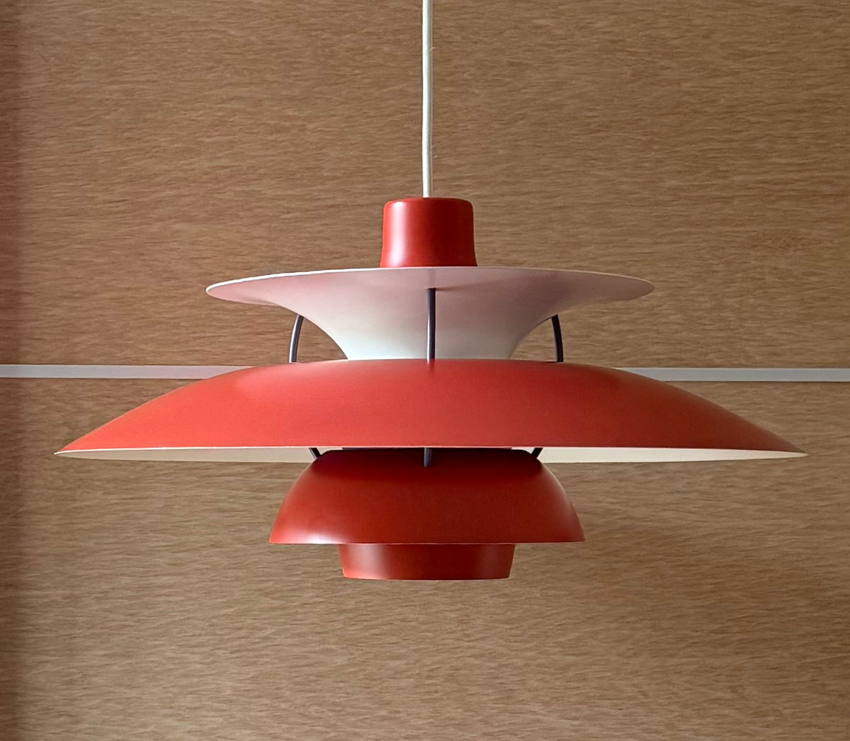 Original PH 5 pendant lamp. Poul Henningsen for Louis Poulsen