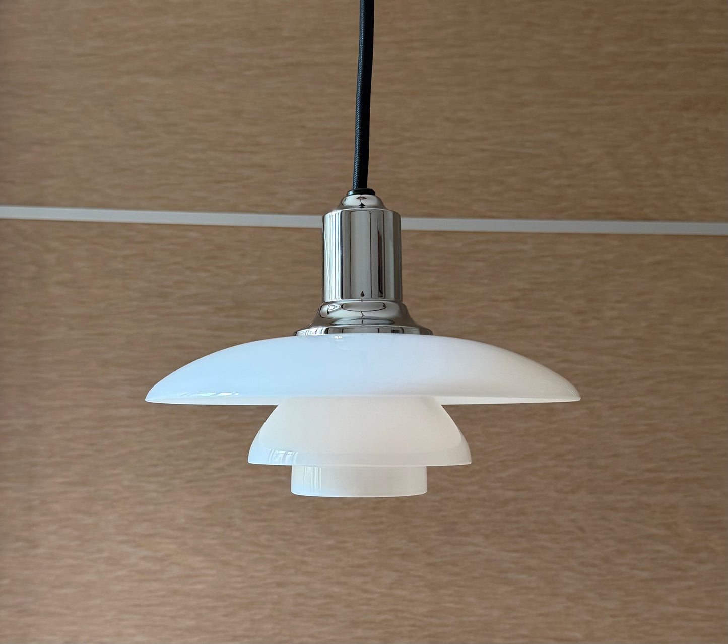 Original PH 2/1 pendant lamp. Poul Henningsen for Louis Poulsen