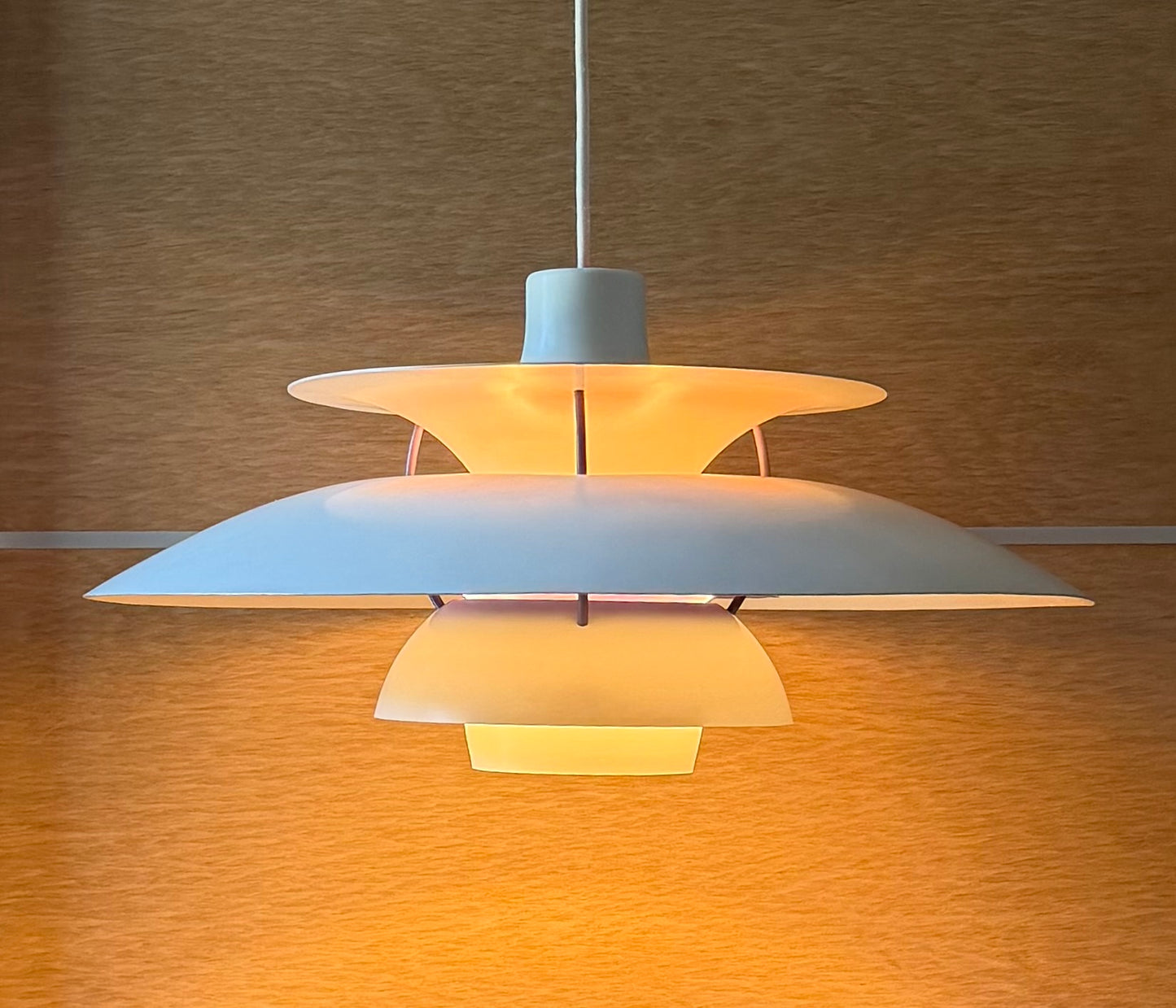 Original PH 5 pendant lamp. Poul Henningsen for Louis Poulsen