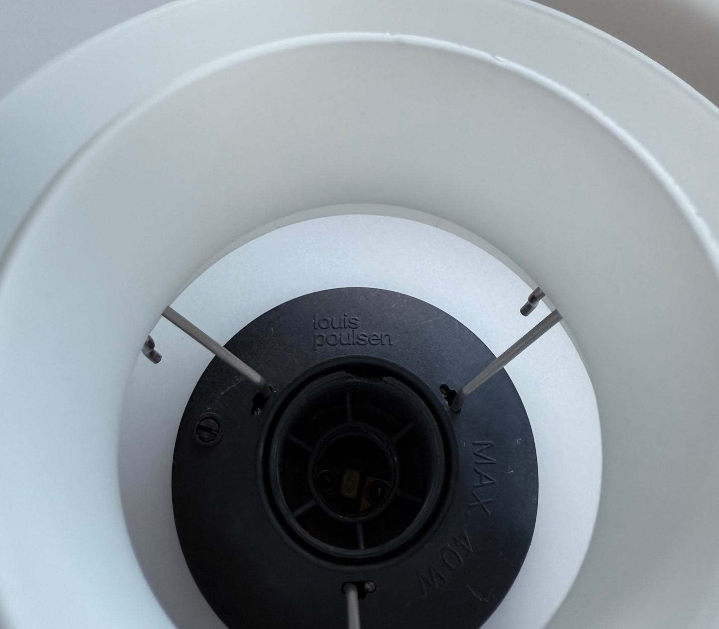 Original PH 2/1 pendant lamp. Poul Henningsen for Louis Poulsen