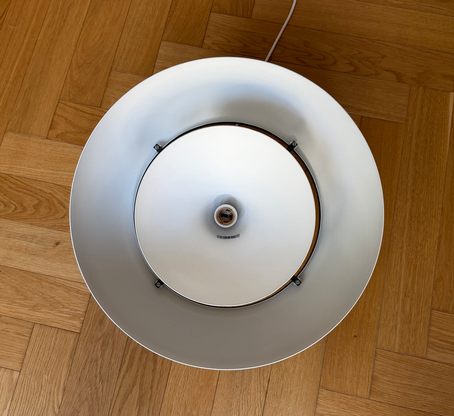 Original AJ Royal 500 pendant lamp. Arne Jacobsen for Louis Poulsen