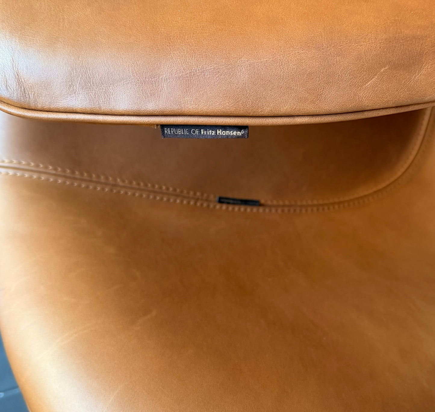 Egg Lounge Chair with foot stool. Arne Jacobsen for Fritz Hansen