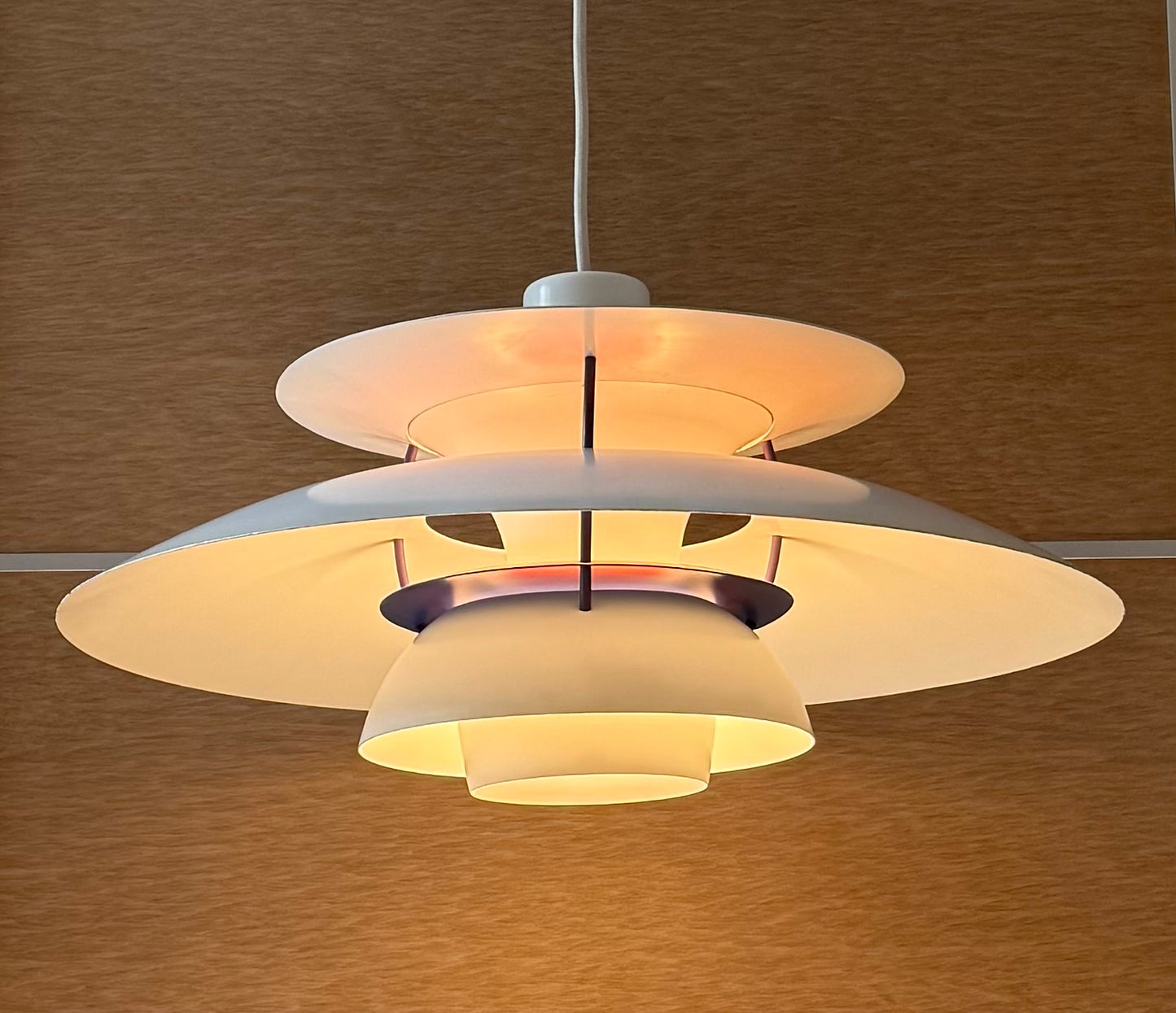 Original PH 5 pendant lamp. Poul Henningsen for Louis Poulsen