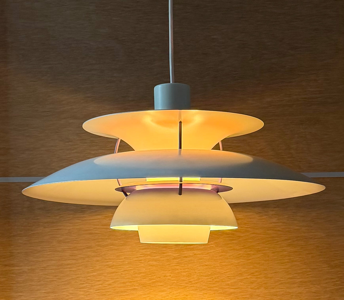 Original PH 5 pendant lamp. Poul Henningsen for Louis Poulsen