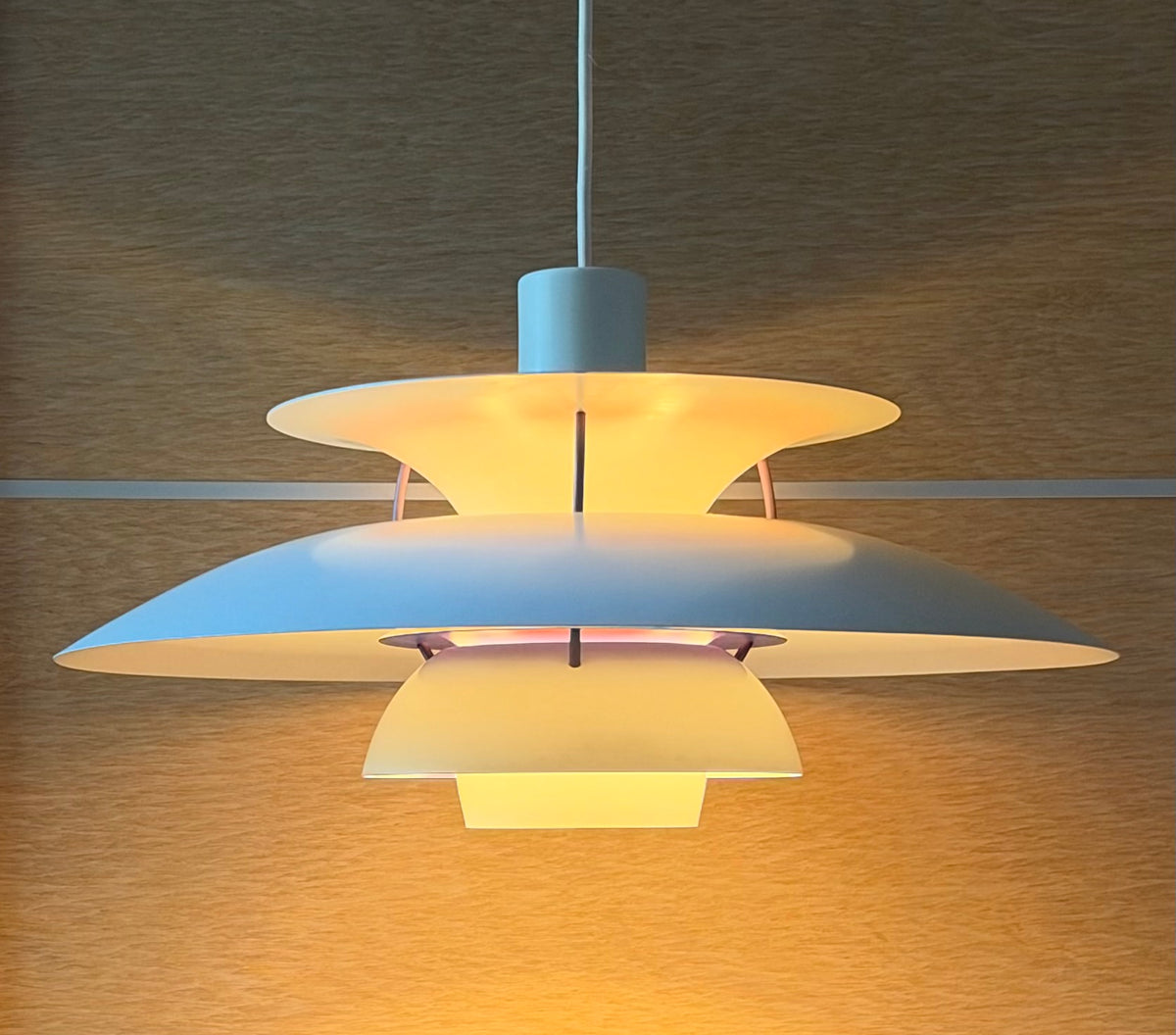Original PH 5 pendant lamp. Poul Henningsen for Louis Poulsen