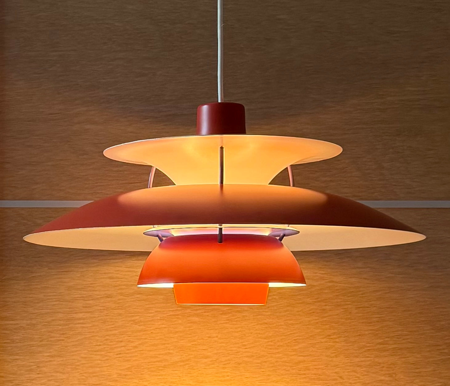 Original PH 5 pendant lamp. Poul Henningsen for Louis Poulsen