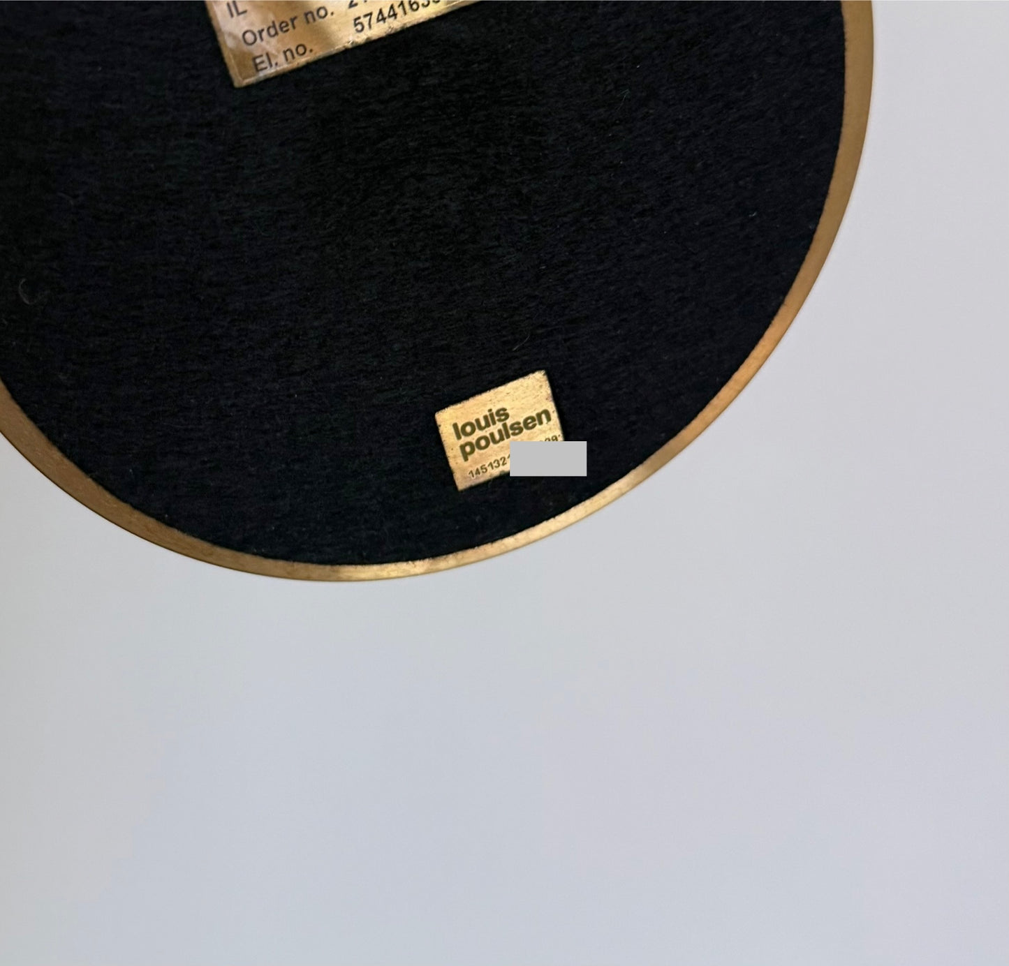 Original PH 2/2 ‘Question Mark’ table lamp. Poul Henningsen for Louis Poulsen