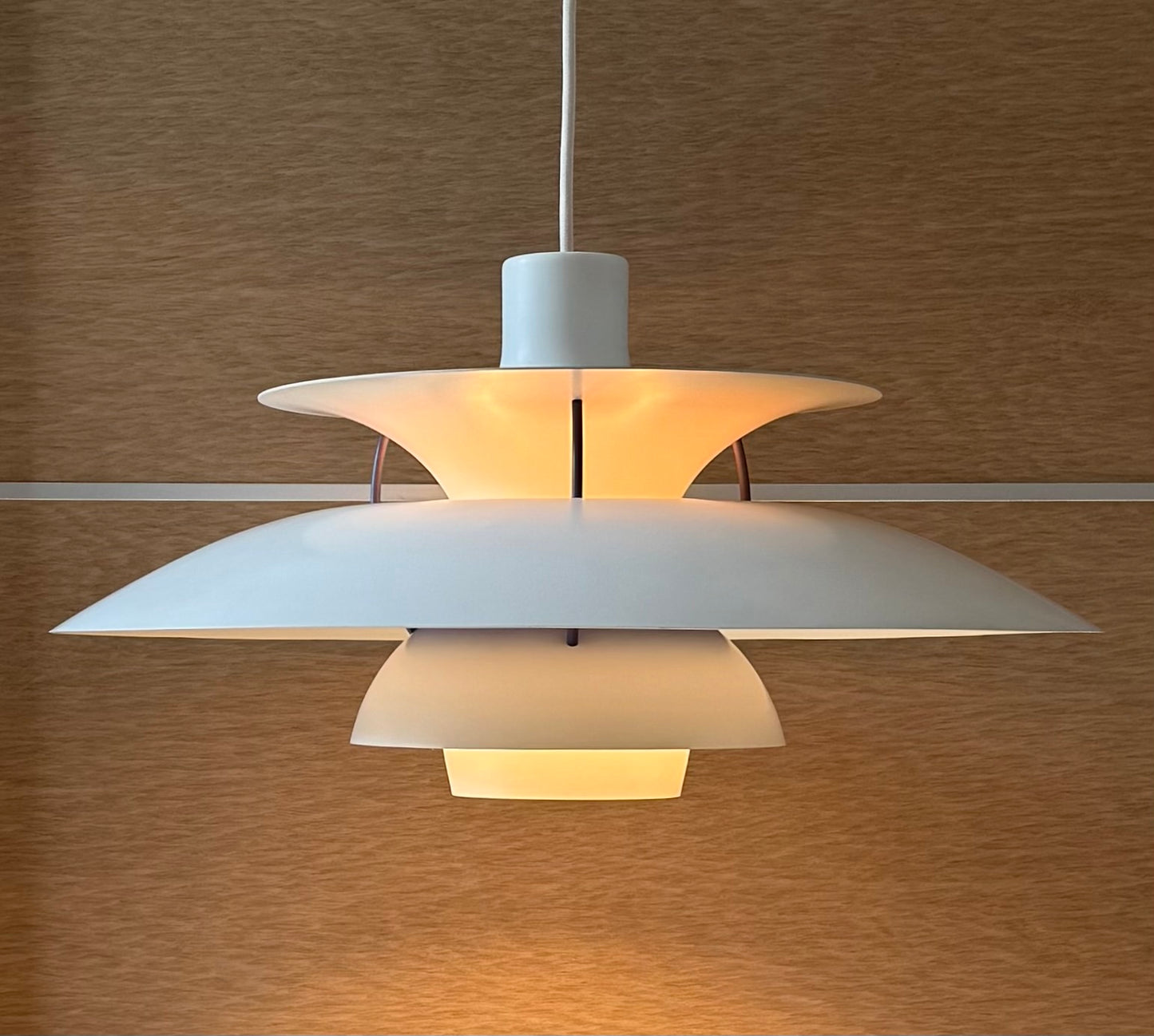 Original PH 5 pendant lamp. Poul Henningsen for Louis Poulsen