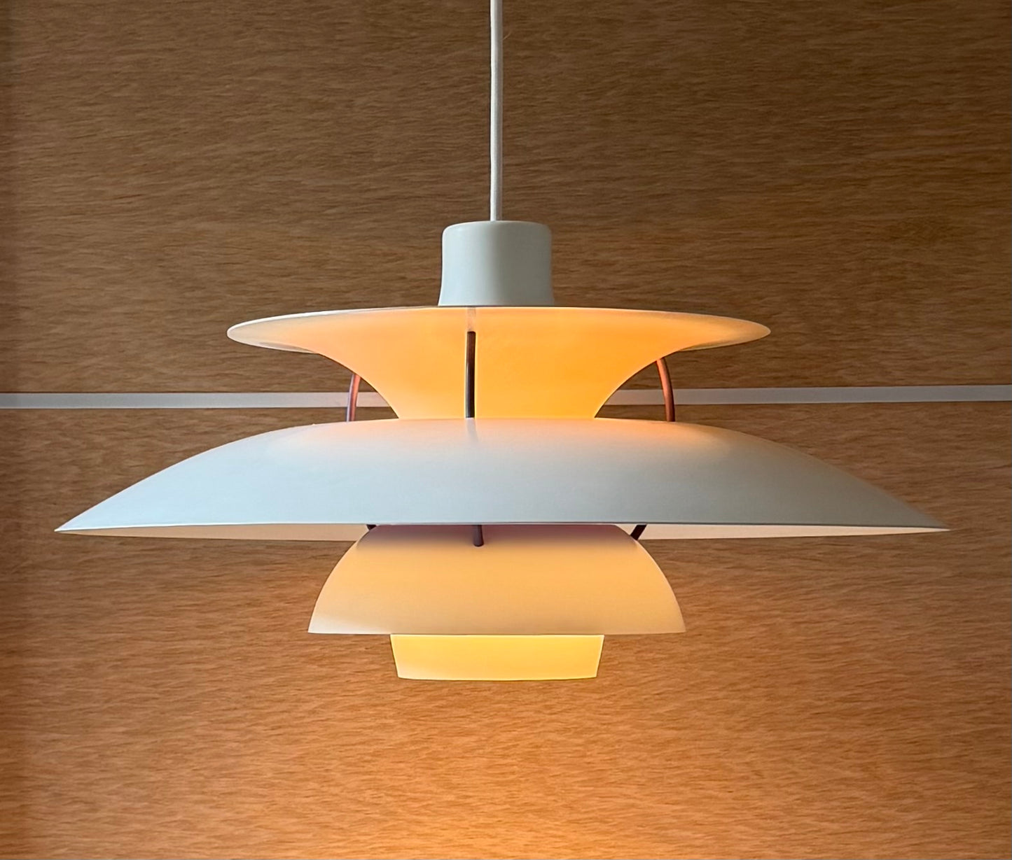 Original PH 5 pendant lamp. Poul Henningsen for Louis Poulsen