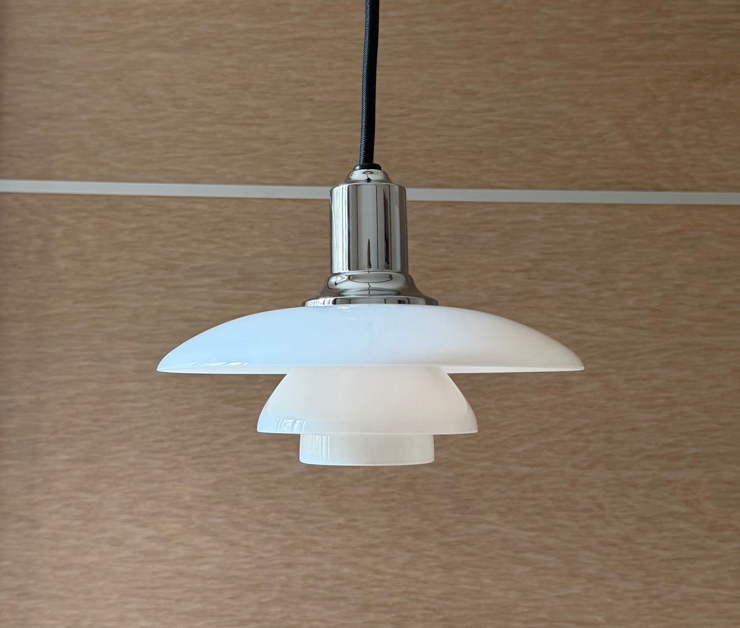 Original PH 2/1 pendant lamp. Poul Henningsen for Louis Poulsen