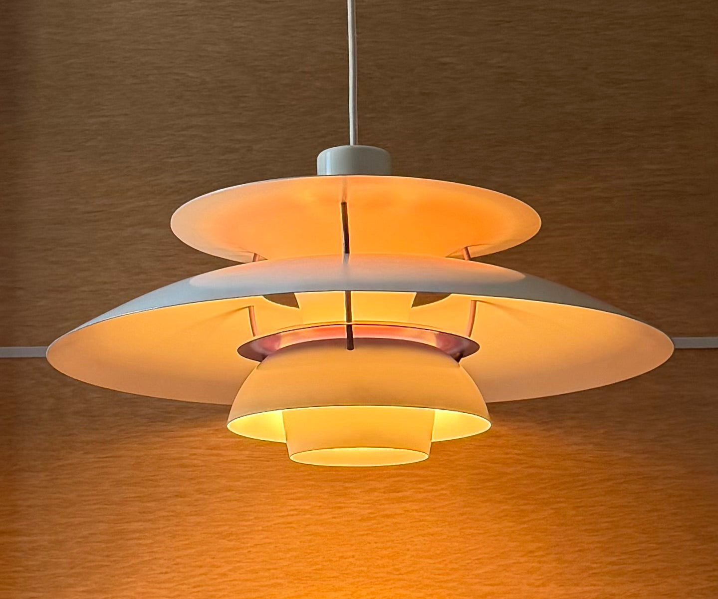 Original PH 5 pendant lamp. Poul Henningsen for Louis Poulsen