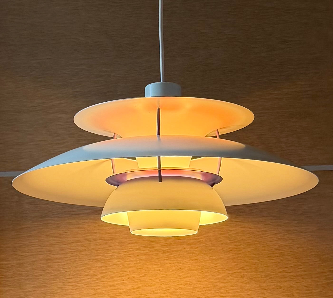 Original PH 5 pendant lamp. Poul Henningsen for Louis Poulsen