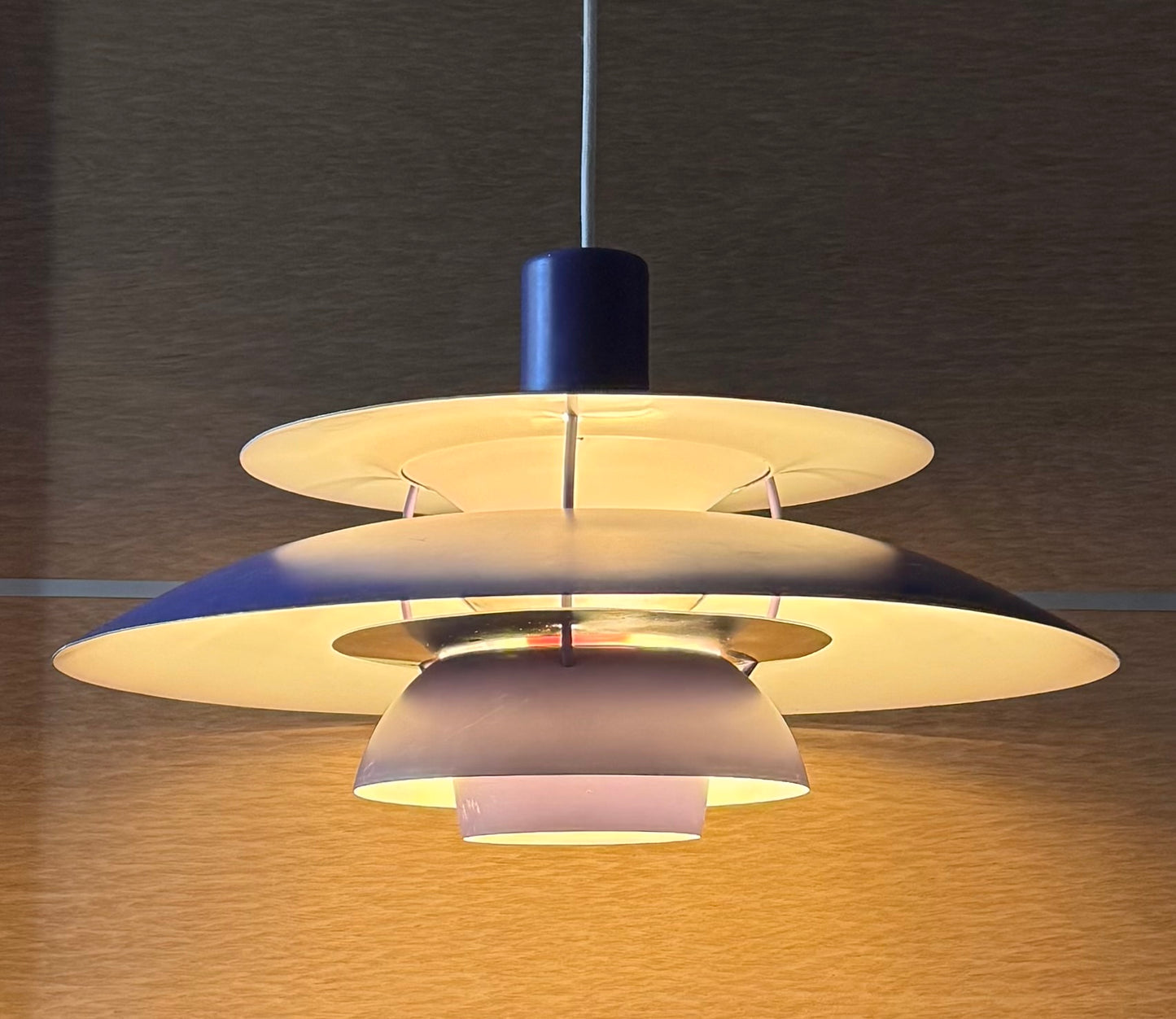 Original PH 5 pendant lamp. Poul Henningsen for Louis Poulsen