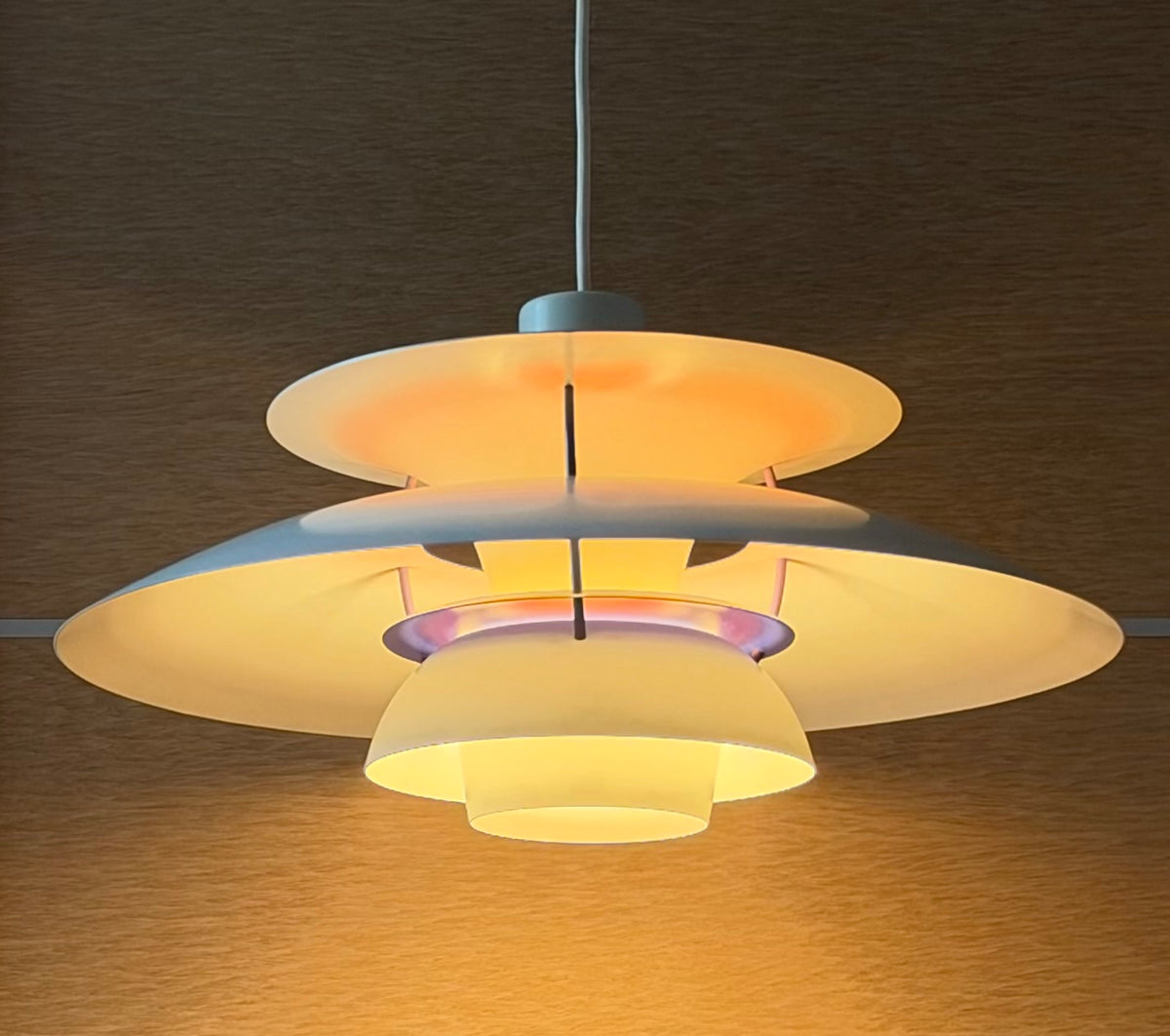 Original PH 5 pendant lamp. Poul Henningsen for Louis Poulsen