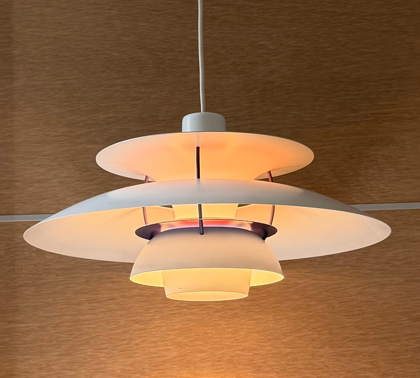 Original PH 5 pendant lamp. Poul Henningsen for Louis Poulsen