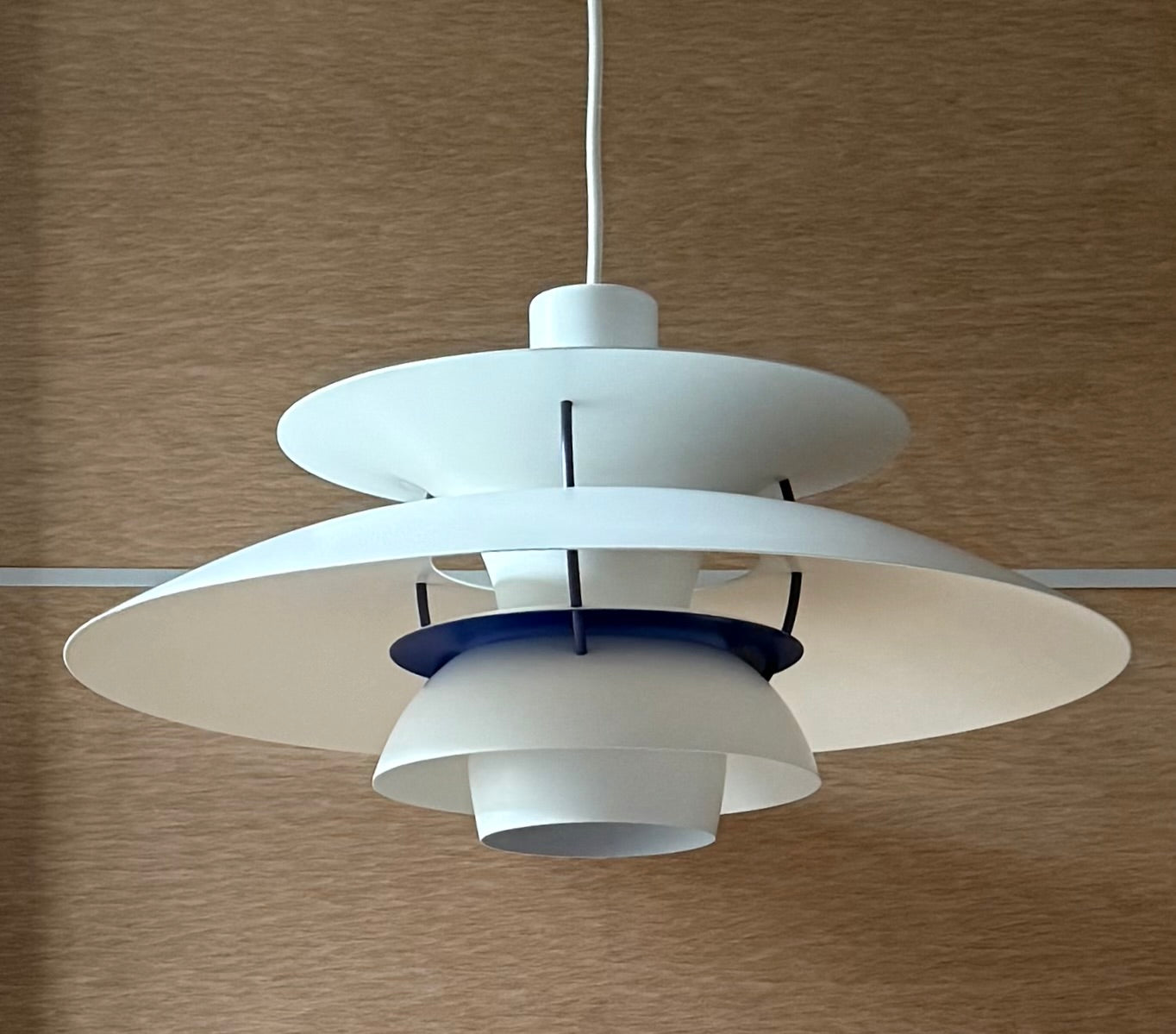 Original PH 5 pendant lamp. Poul Henningsen for Louis Poulsen