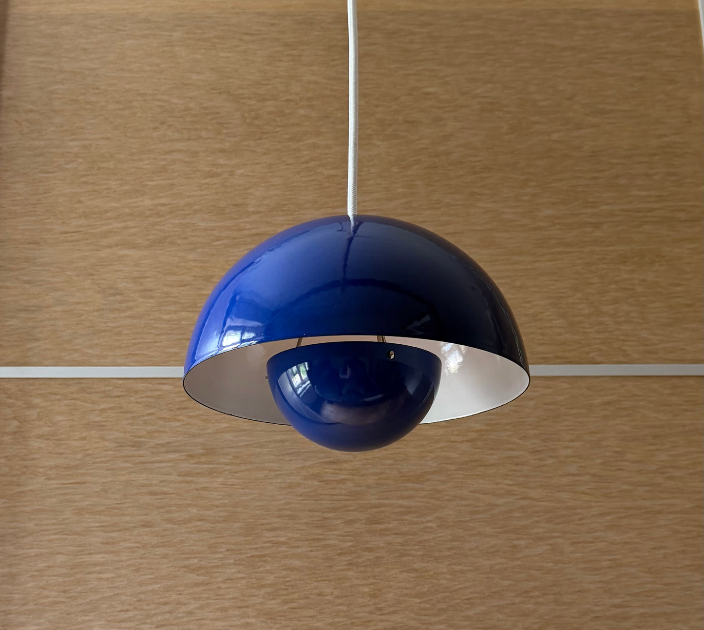 Original Flowerpot VP1 pendant lamp. Verner Panton for Louis Poulsen