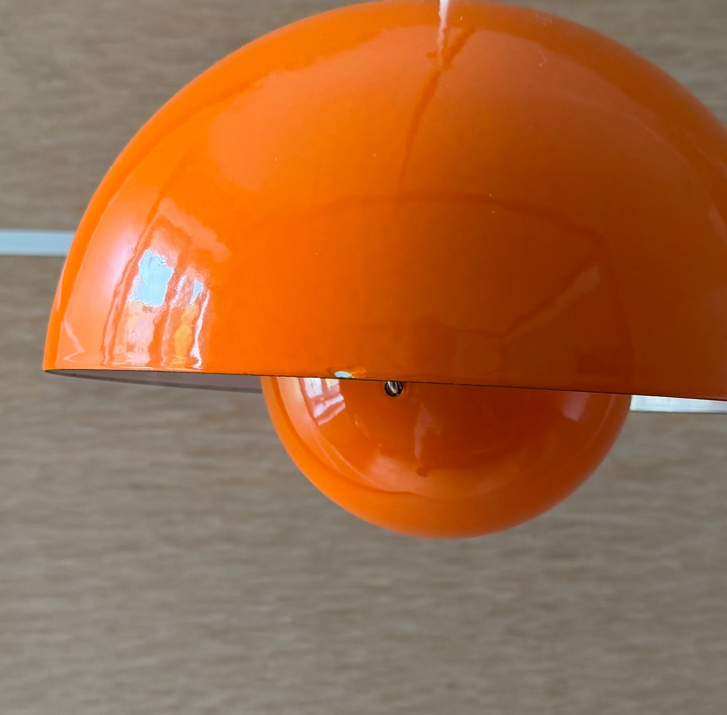 Original Flowerpot VP1 pendant lamp. Verner Panton for Louis Poulsen