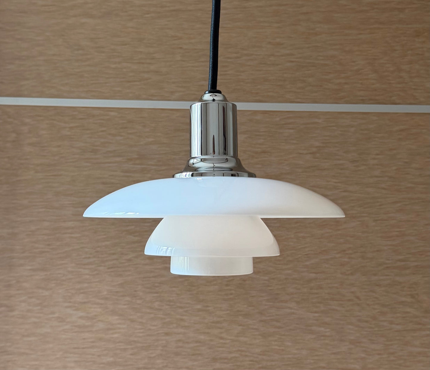 Original PH 2/1 pendant lamp. Poul Henningsen for Louis Poulsen