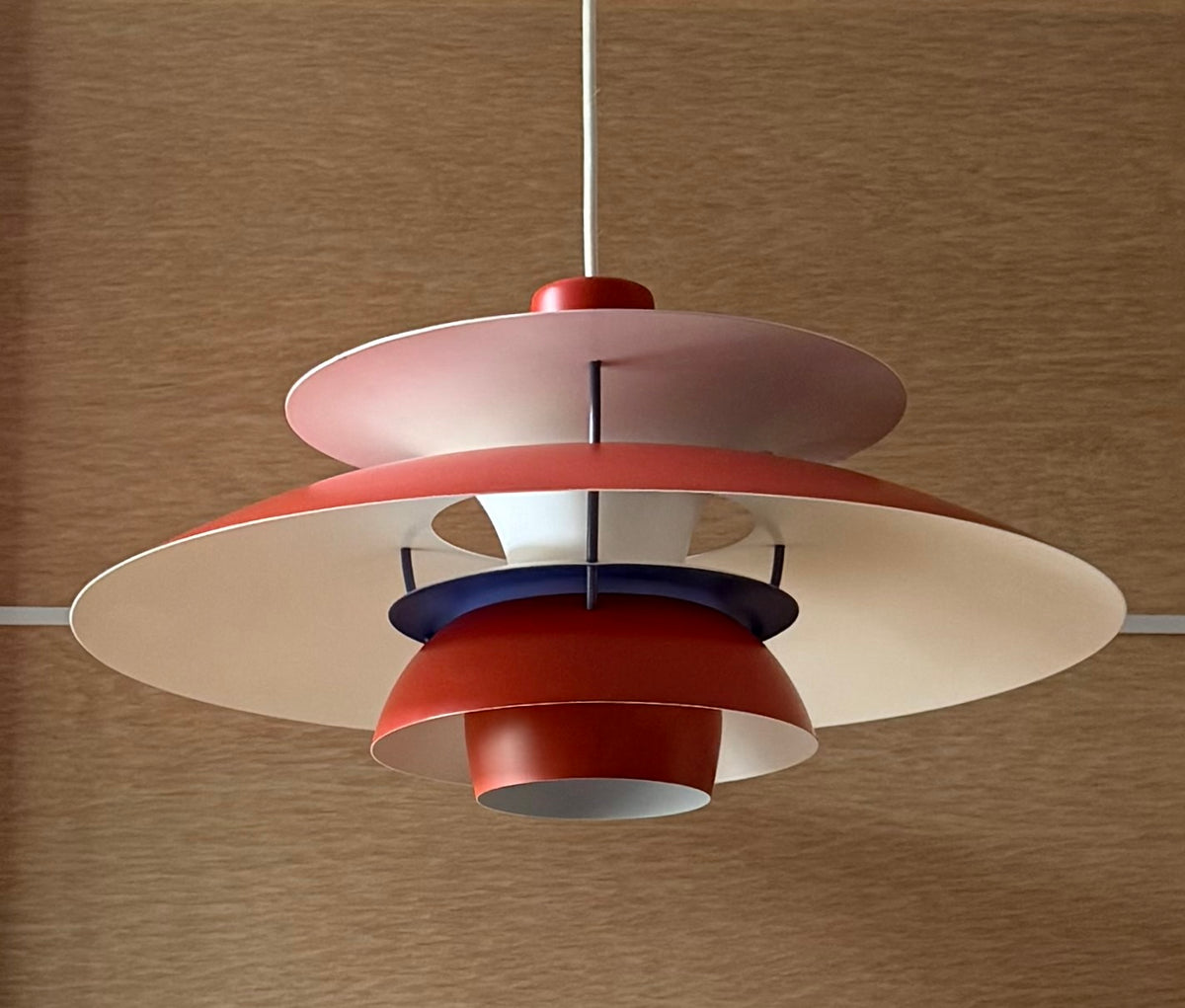 Original PH 5 pendant lamp. Poul Henningsen for Louis Poulsen