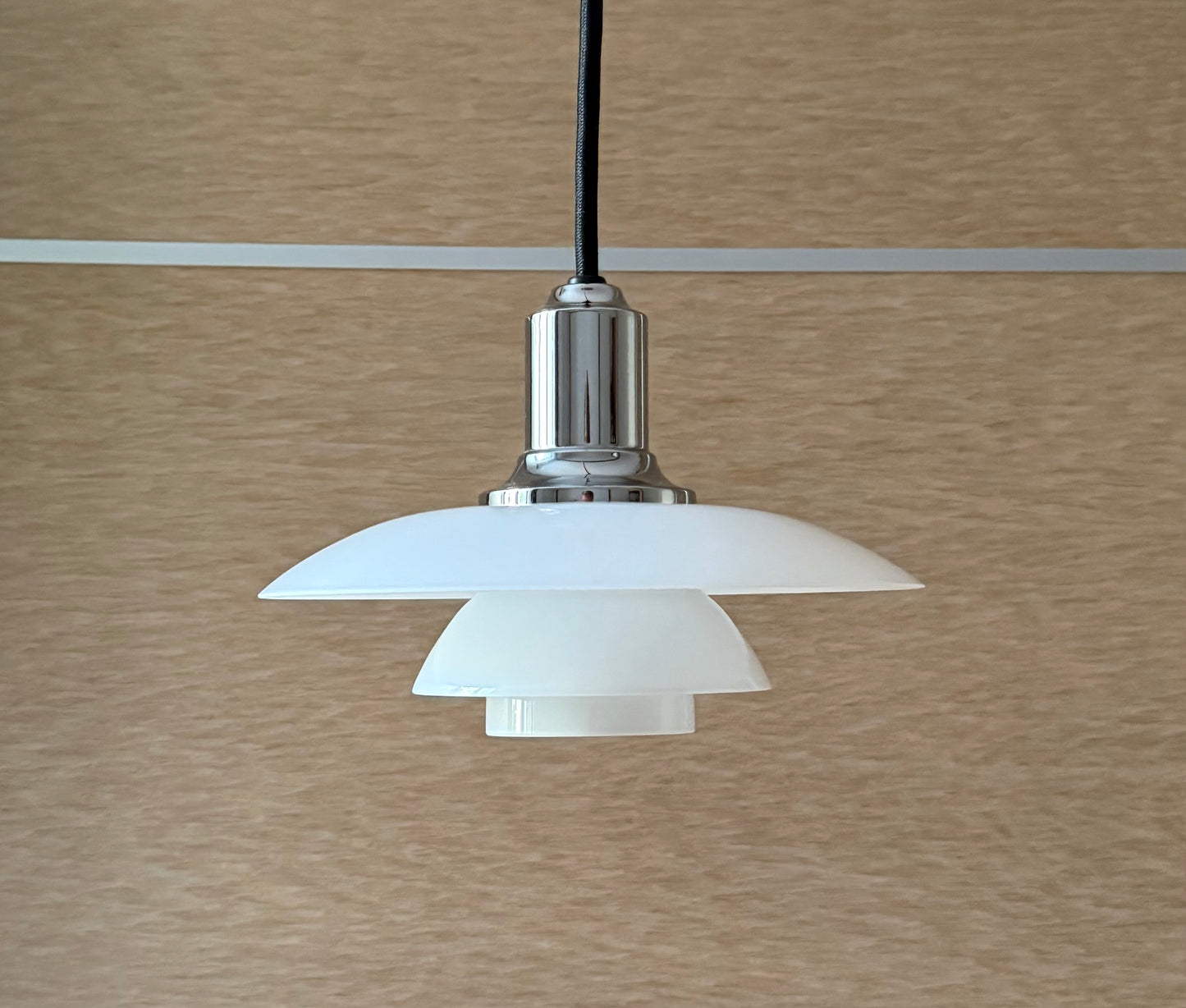 Original PH 2/1 pendant lamp. Poul Henningsen for Louis Poulsen