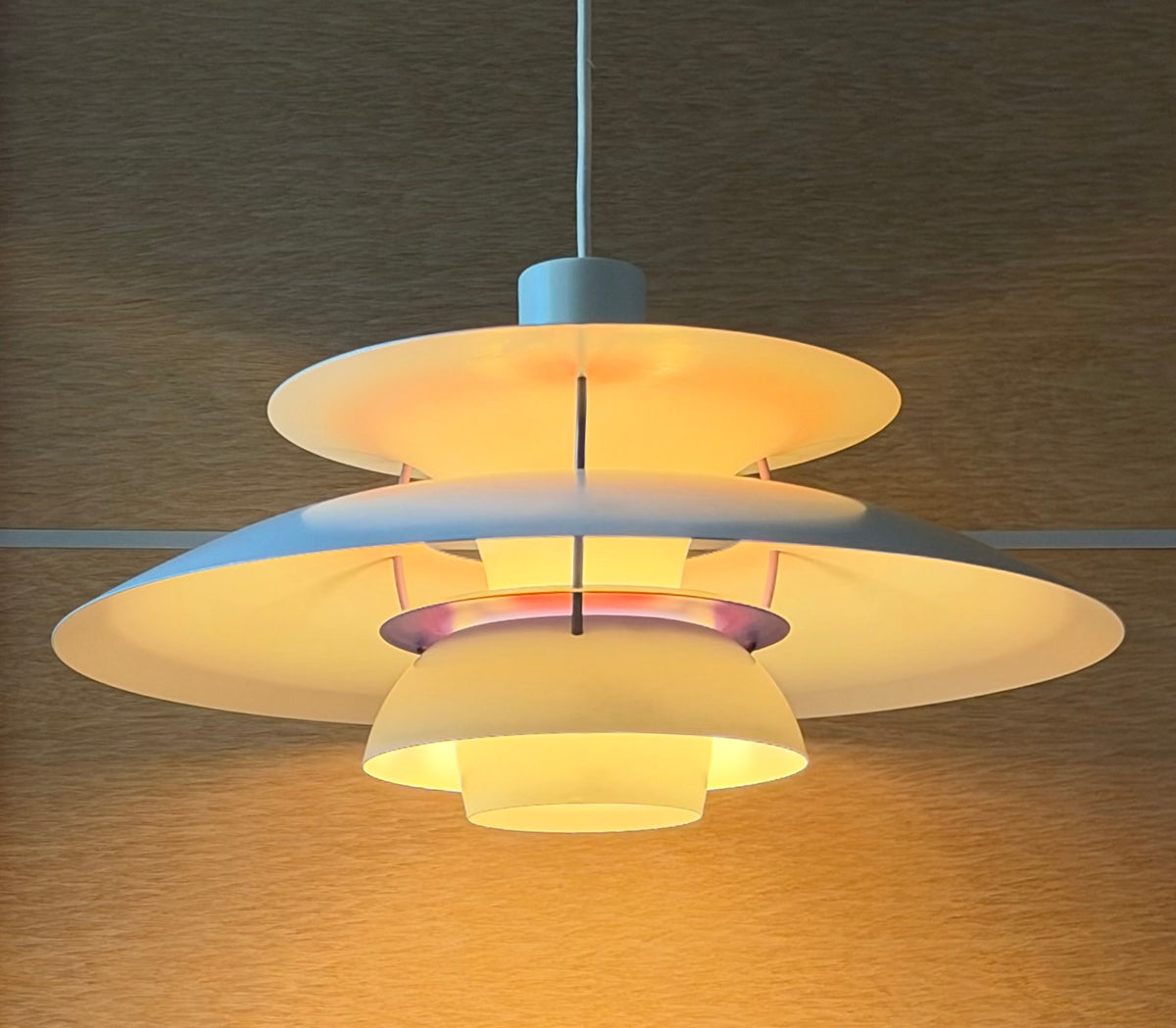 Original PH 5 pendant lamp. Poul Henningsen for Louis Poulsen