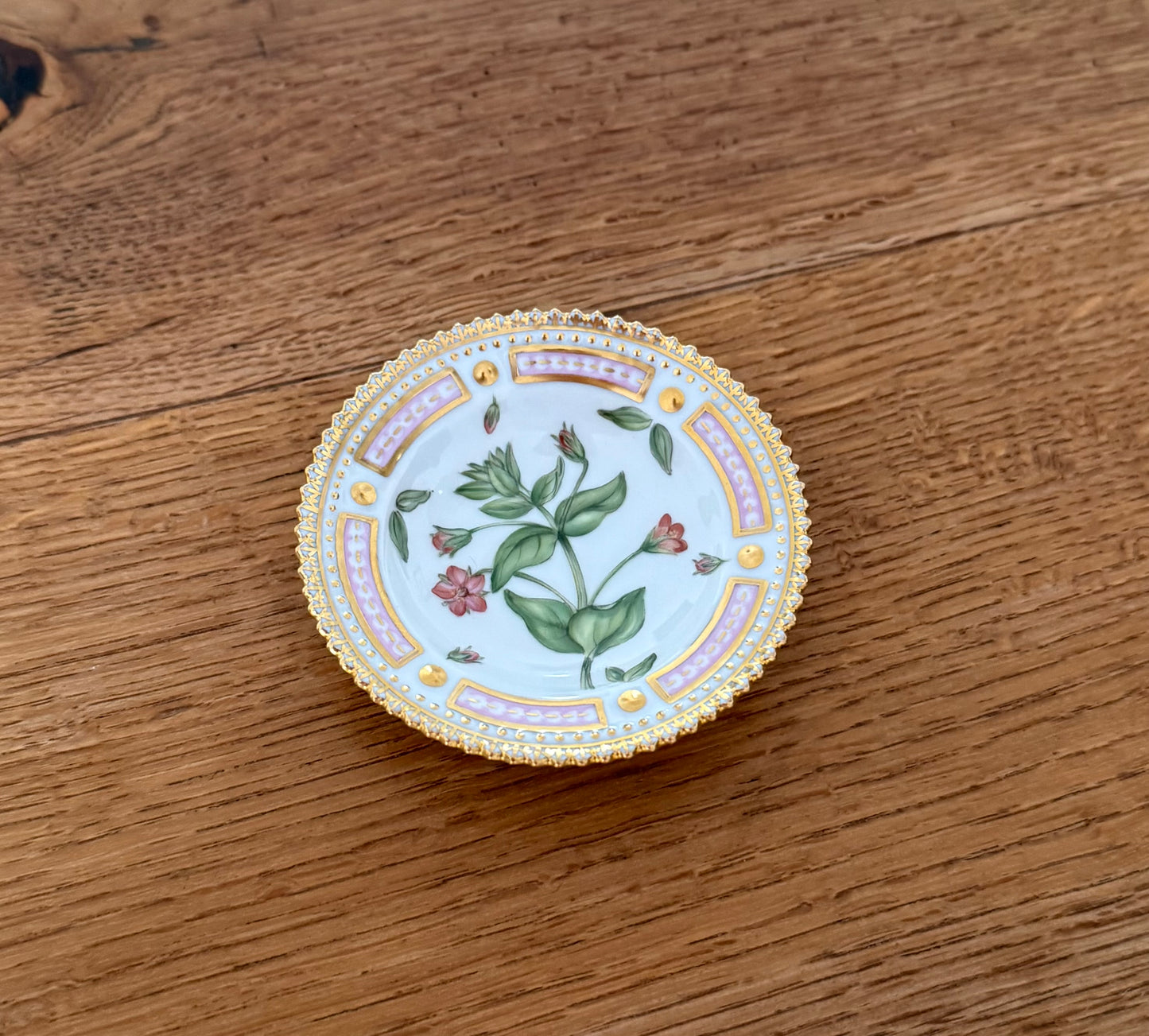 Royal Copenhagen Flora Danica caviar dish / butter dish