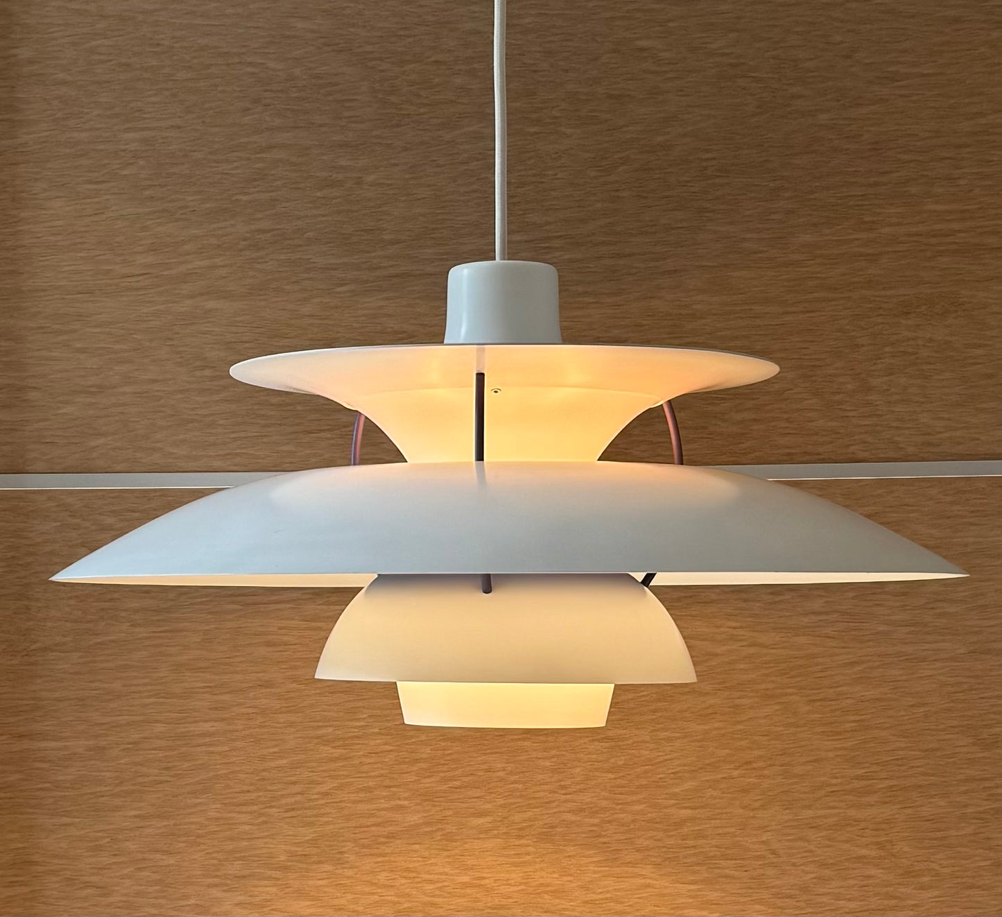 Original PH 5 pendant lamp. Poul Henningsen for Louis Poulsen