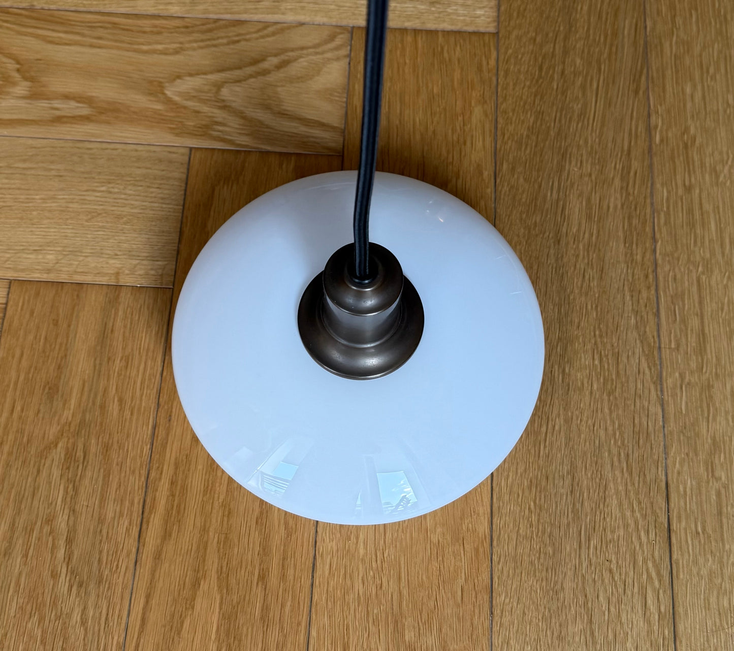 Original PH 2/1 pendant lamp. Poul Henningsen for Louis Poulsen