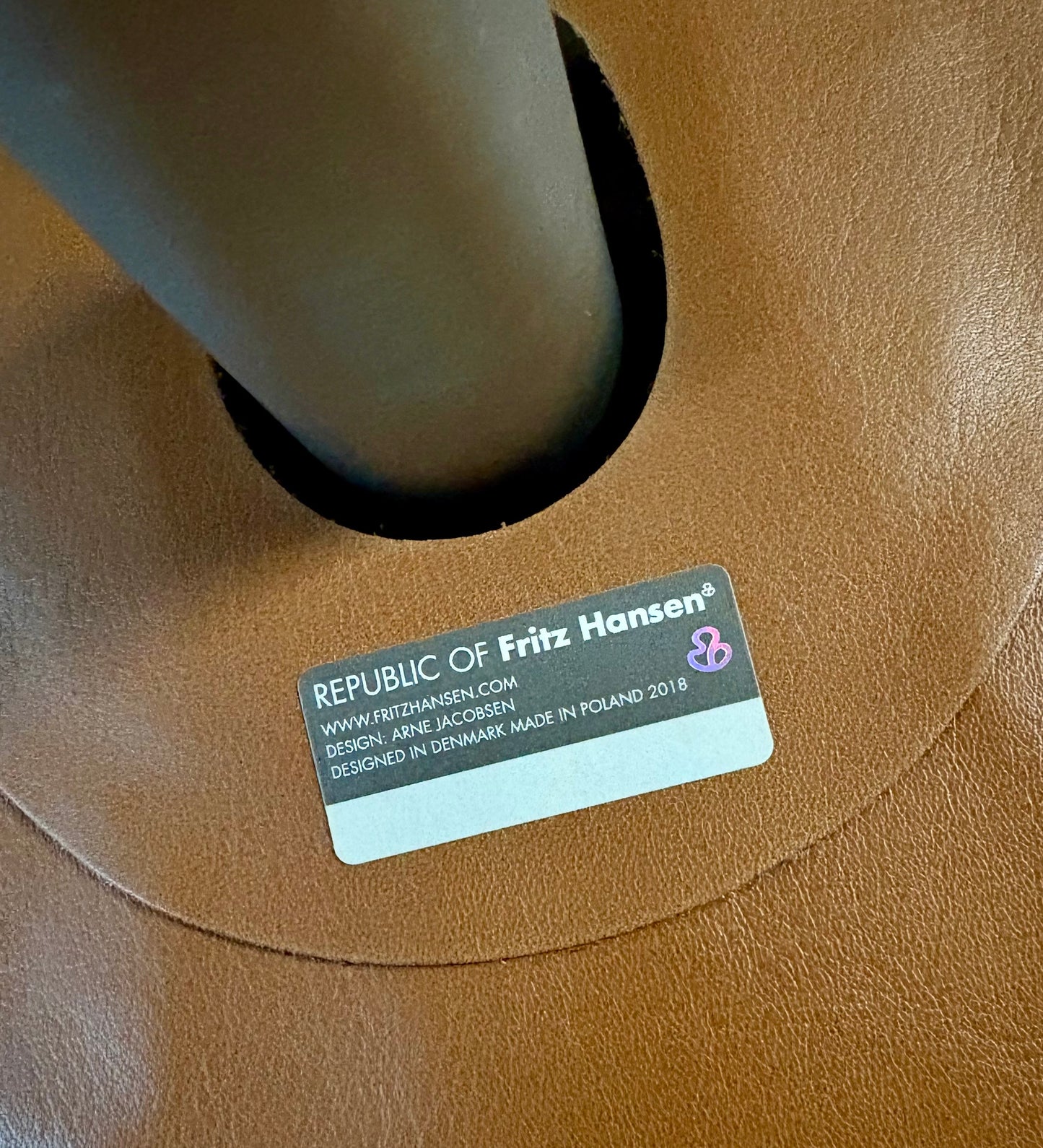 Original ‘The Egg Chair’. Arne Jacobsen for Fritz Hansen