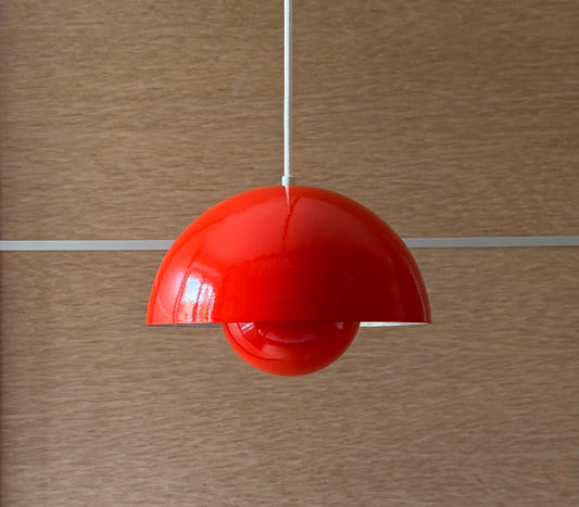 Original Flowerpot VP1 pendant lamp. Verner Panton for Louis Poulsen