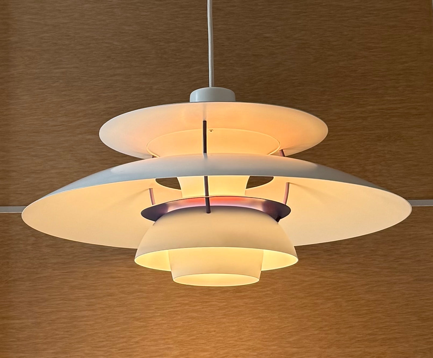 Original PH 5 pendant lamp. Poul Henningsen for Louis Poulsen