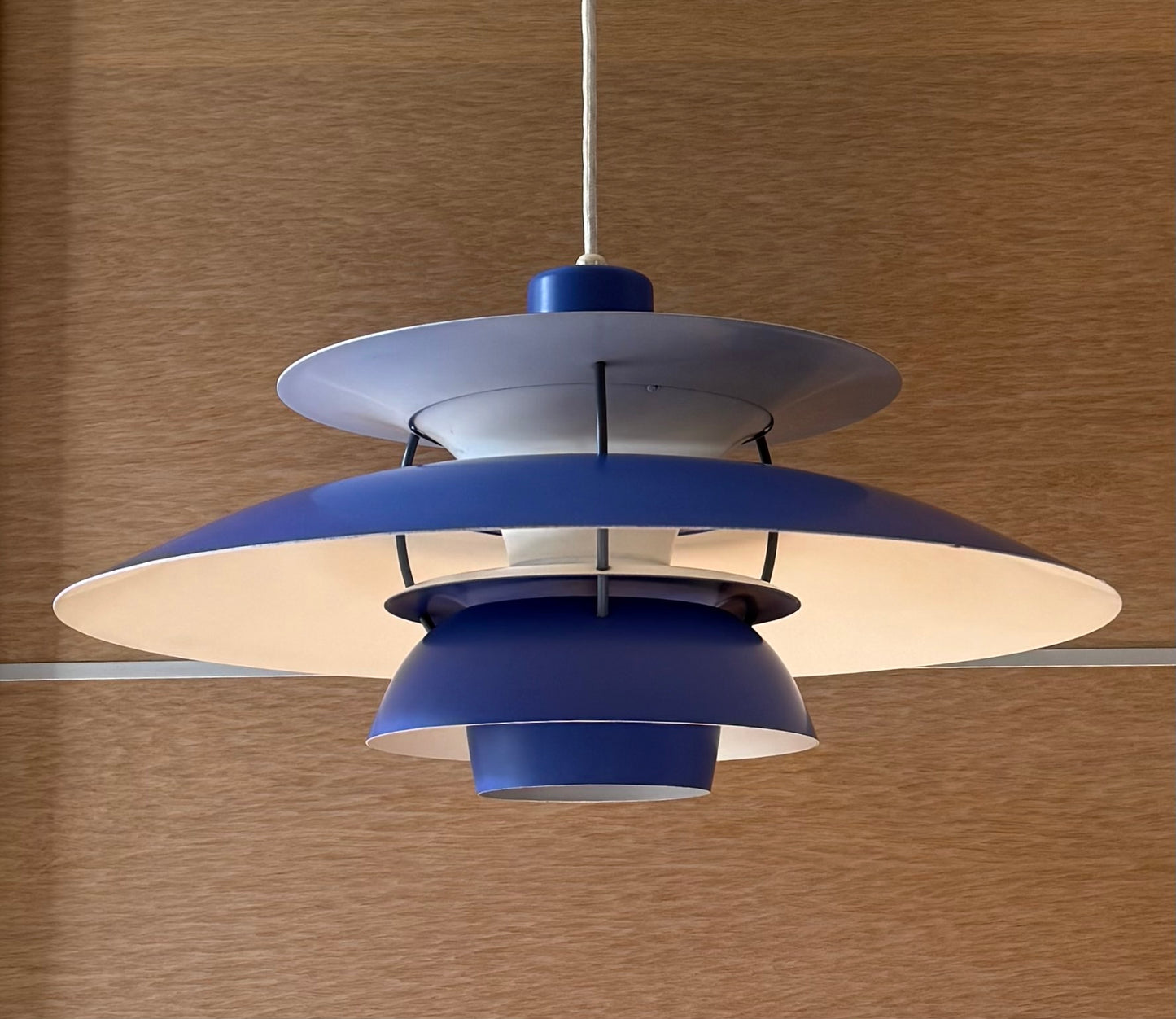 Original PH 5 pendant lamp. Poul Henningsen for Louis Poulsen