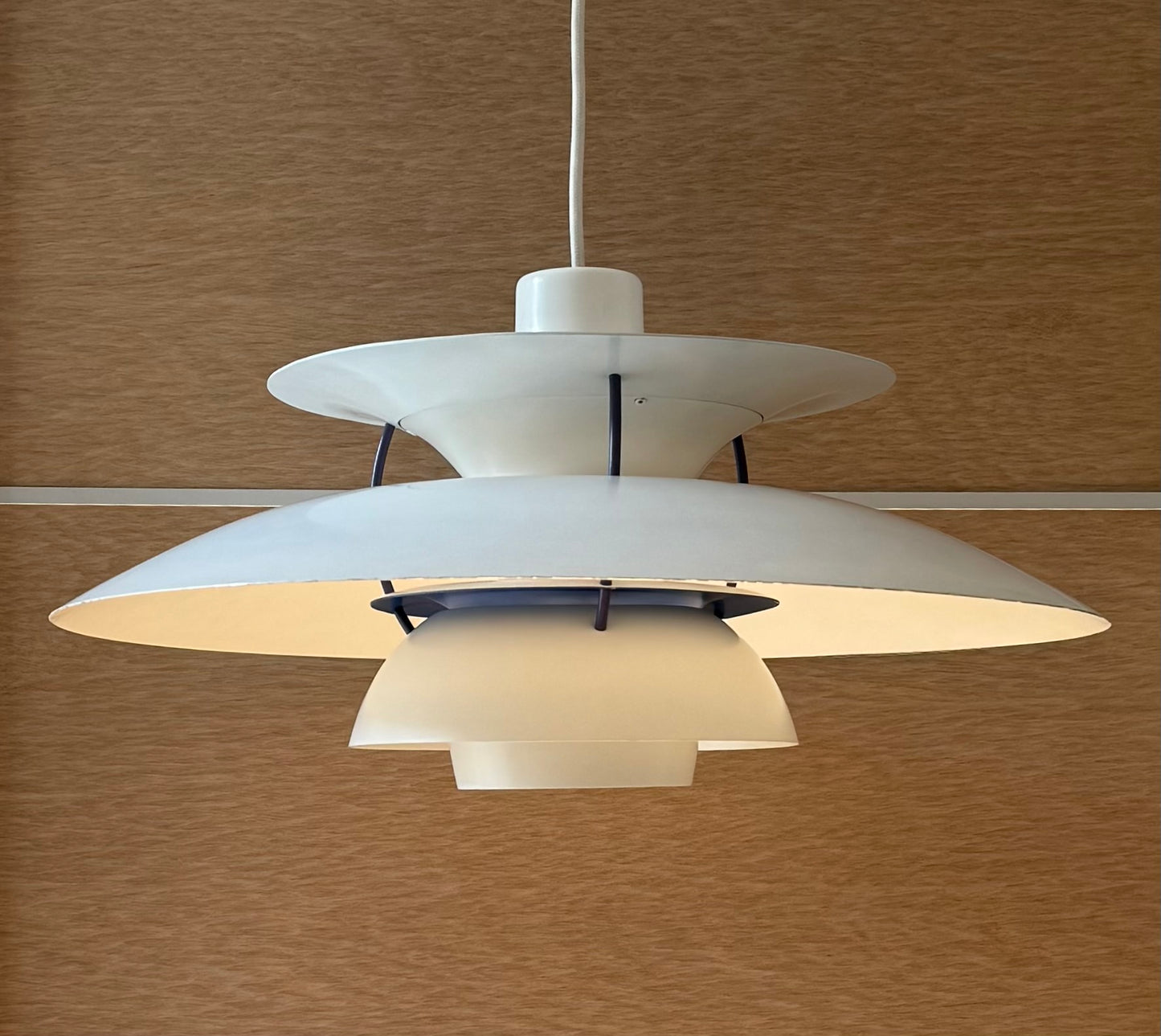 Original PH 5 pendant lamp. Poul Henningsen for Louis Poulsen