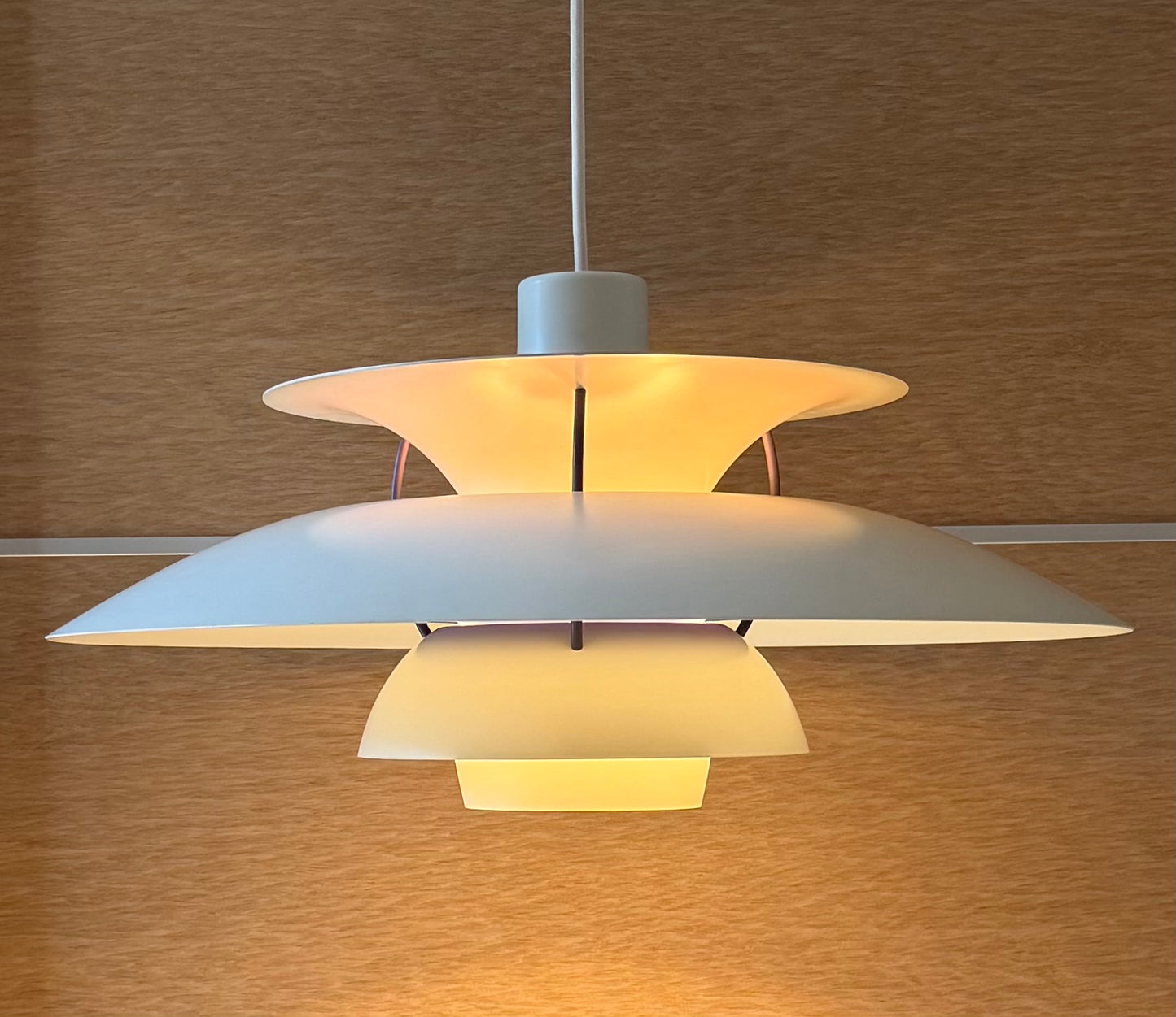 Original PH 5 pendant lamp. Poul Henningsen for Louis Poulsen