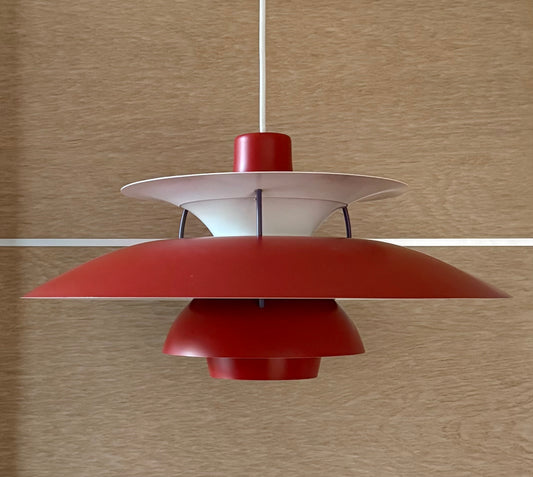 Original PH 5 pendant lamp. Poul Henningsen for Louis Poulsen